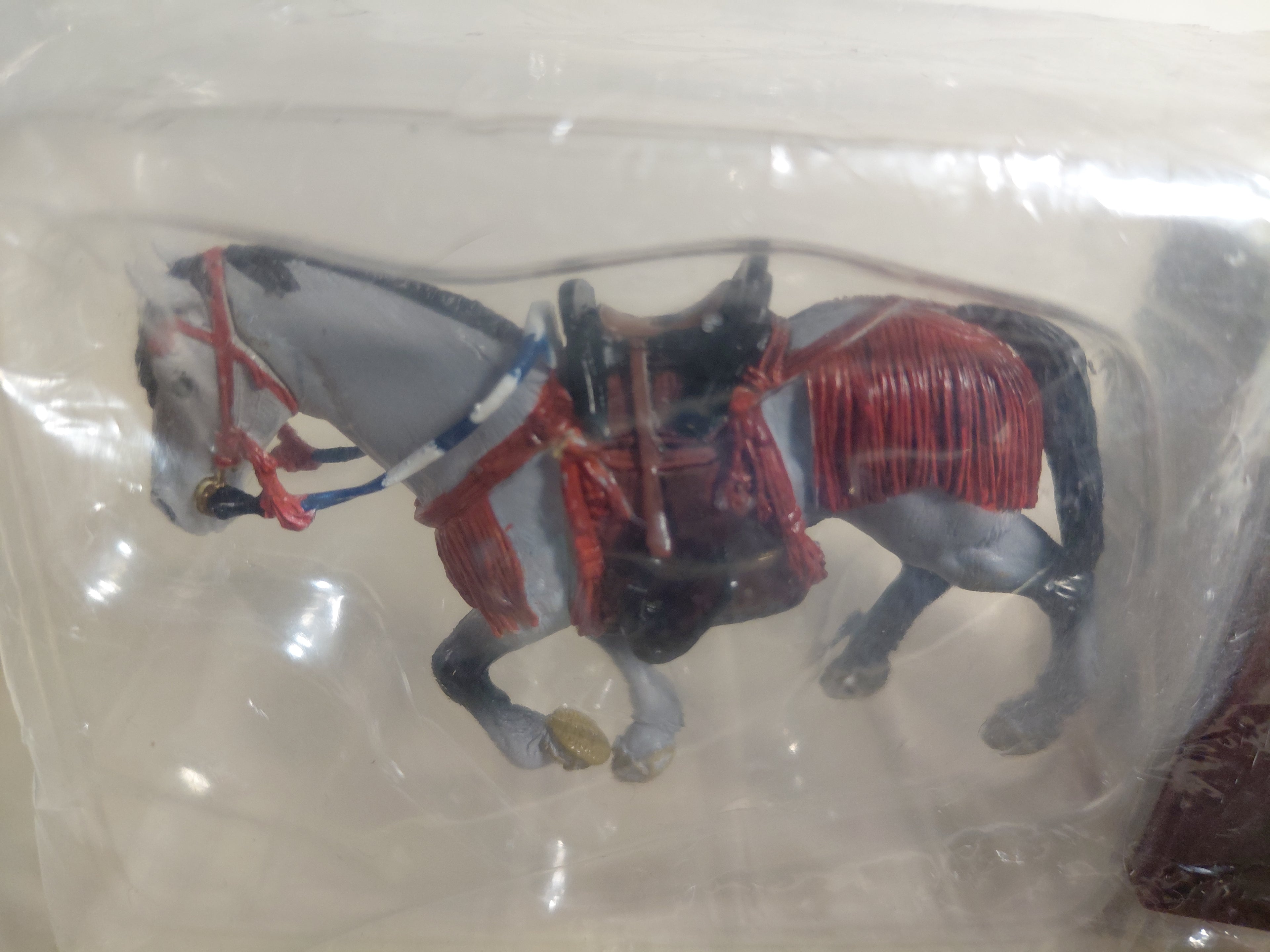 Trading Figure 32b. Warhorse of the Sengoku Period (Gray) "Historical Figure Museum Sengoku Fuunroku 4"