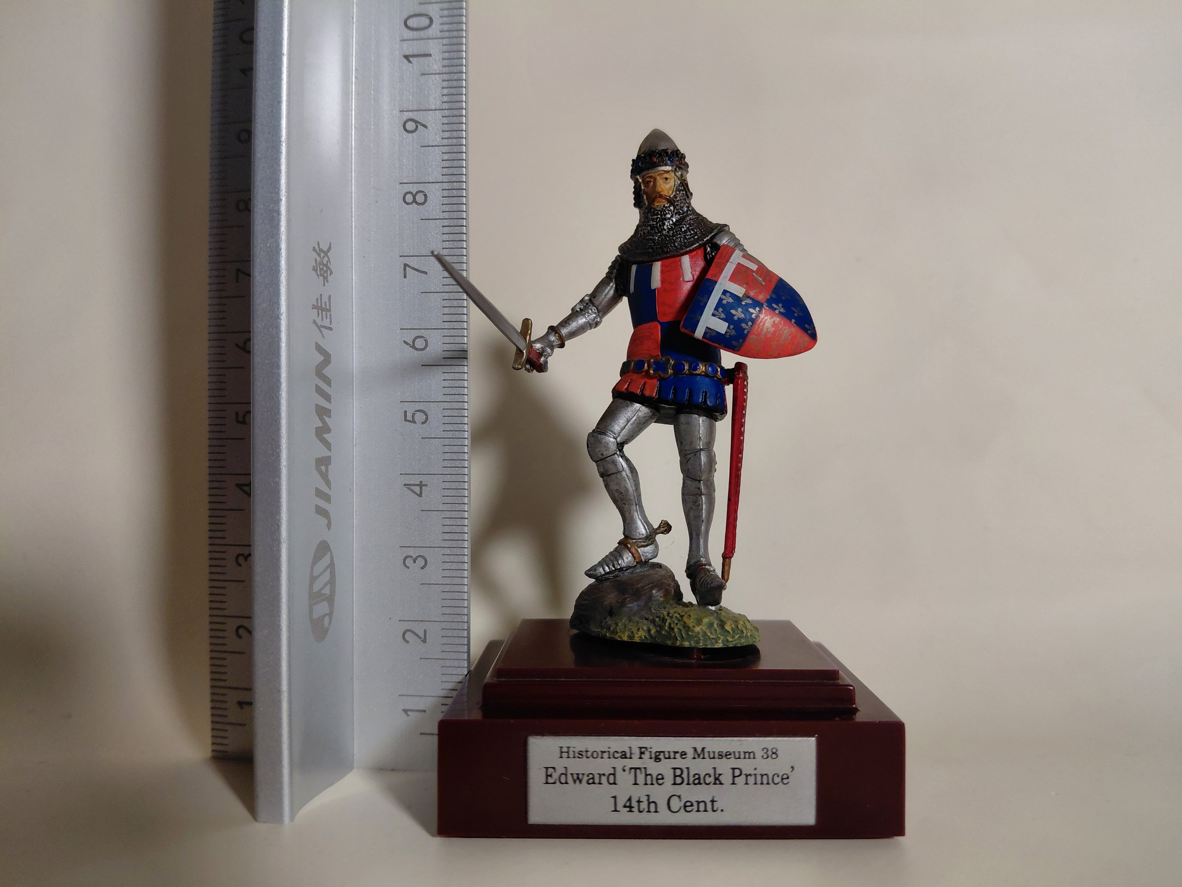 Historical Figure Museum Part 5 Warrior #38 Edward 'The Black Prince' 14th Century F-toys