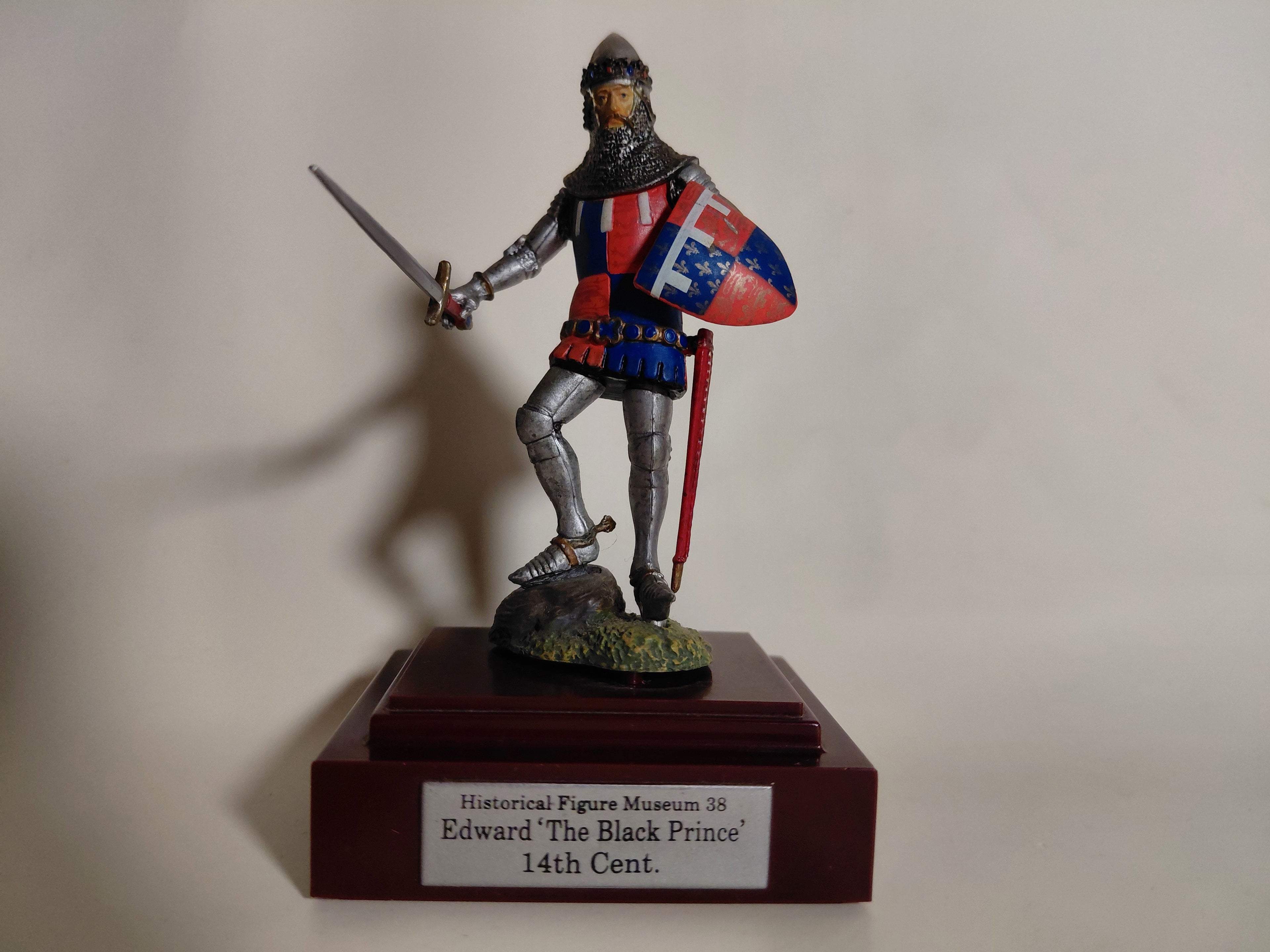Historical Figure Museum Part 5 Warrior #38 Edward 'The Black Prince' 14th Century F-toys