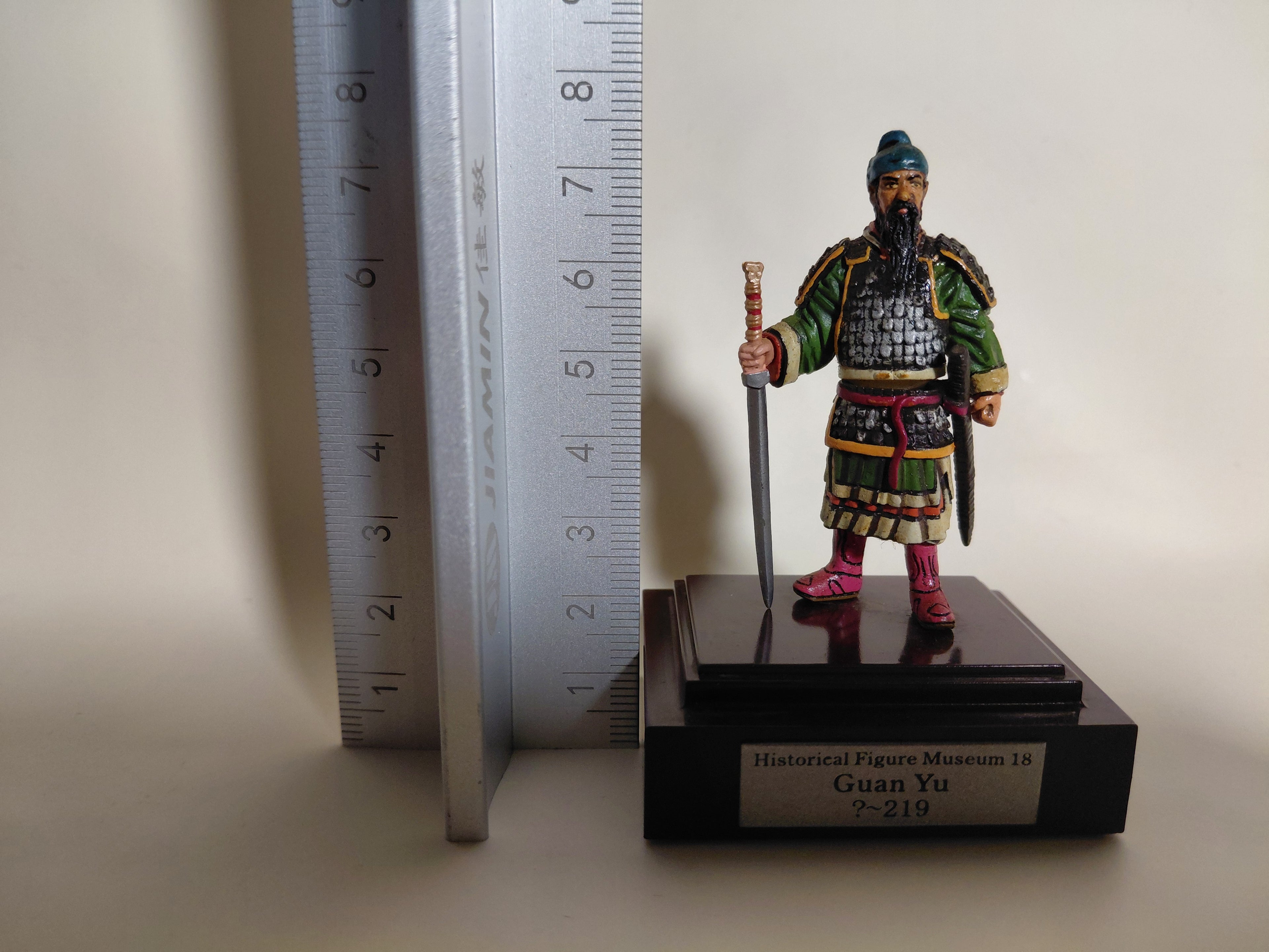 Historical Figure Museum Mini figure Guan Yu F-toys Japan