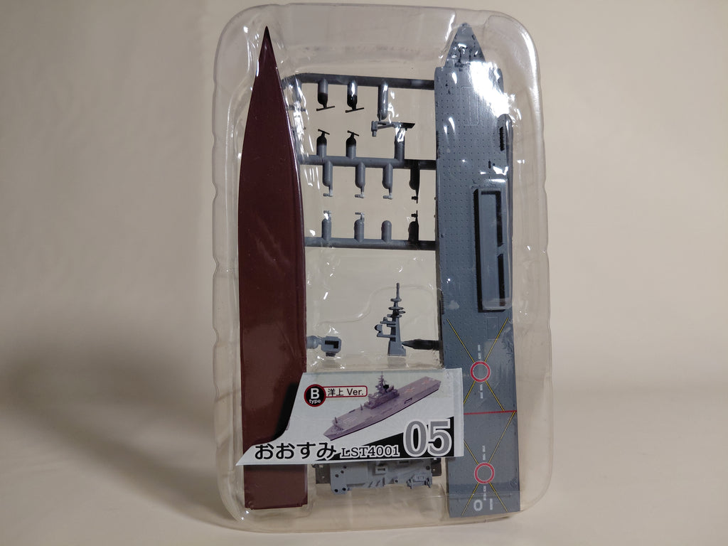 [5B] F-toys 1/1250 Modern Warship Kit Collection Vol.3 Japan Maritime Self-Defense Force Guardian of the Seas Osumi LST4001 Offshore Ver. (Single Item)