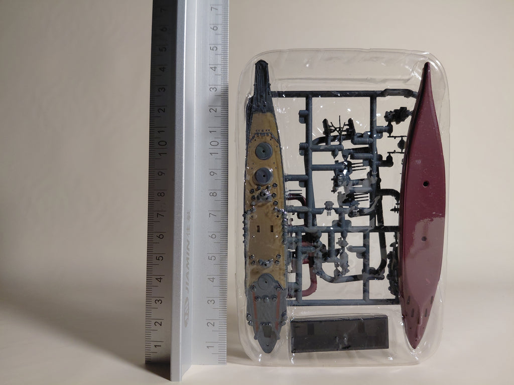1/2000 F-toys The Life of the Battleship Yamato: Ship Kit Collection Extra Edition #02. Battleship Yamato during Operation Ten-Go (Full Hull Version)