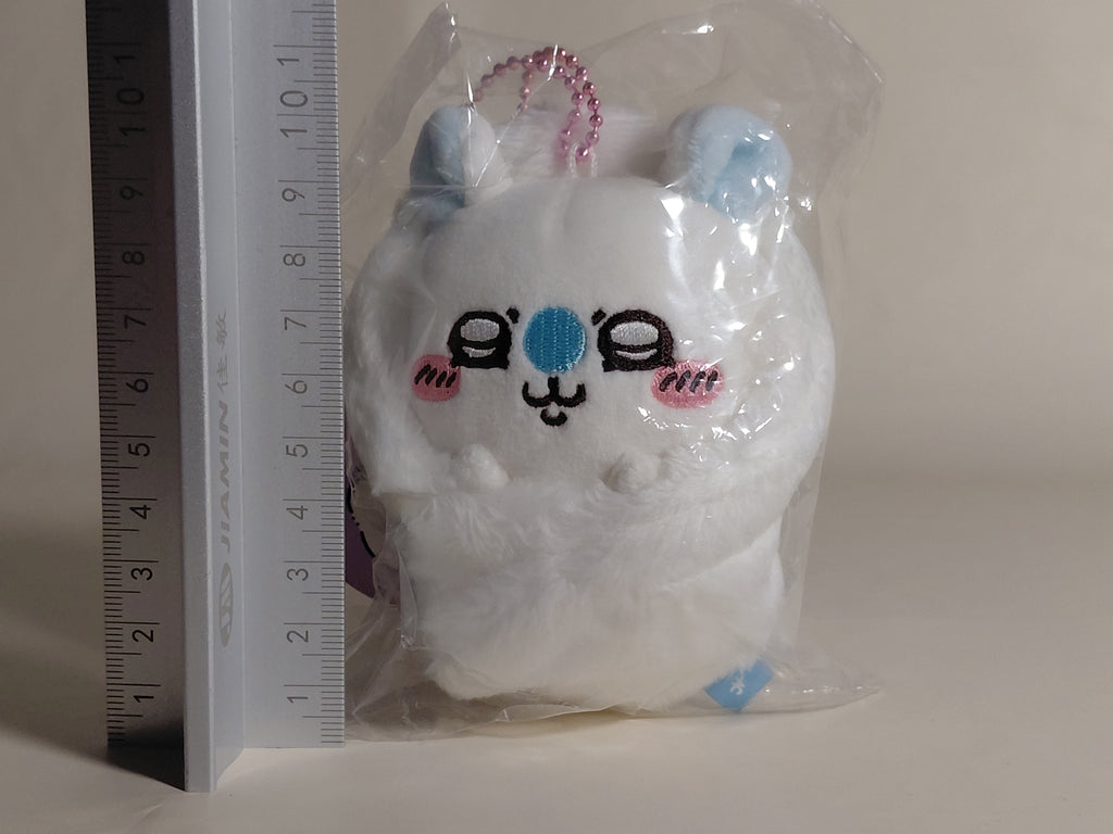 Chiikawa Okurumi Ribbon Mascot Plush doll Momonga JAPAN NEW