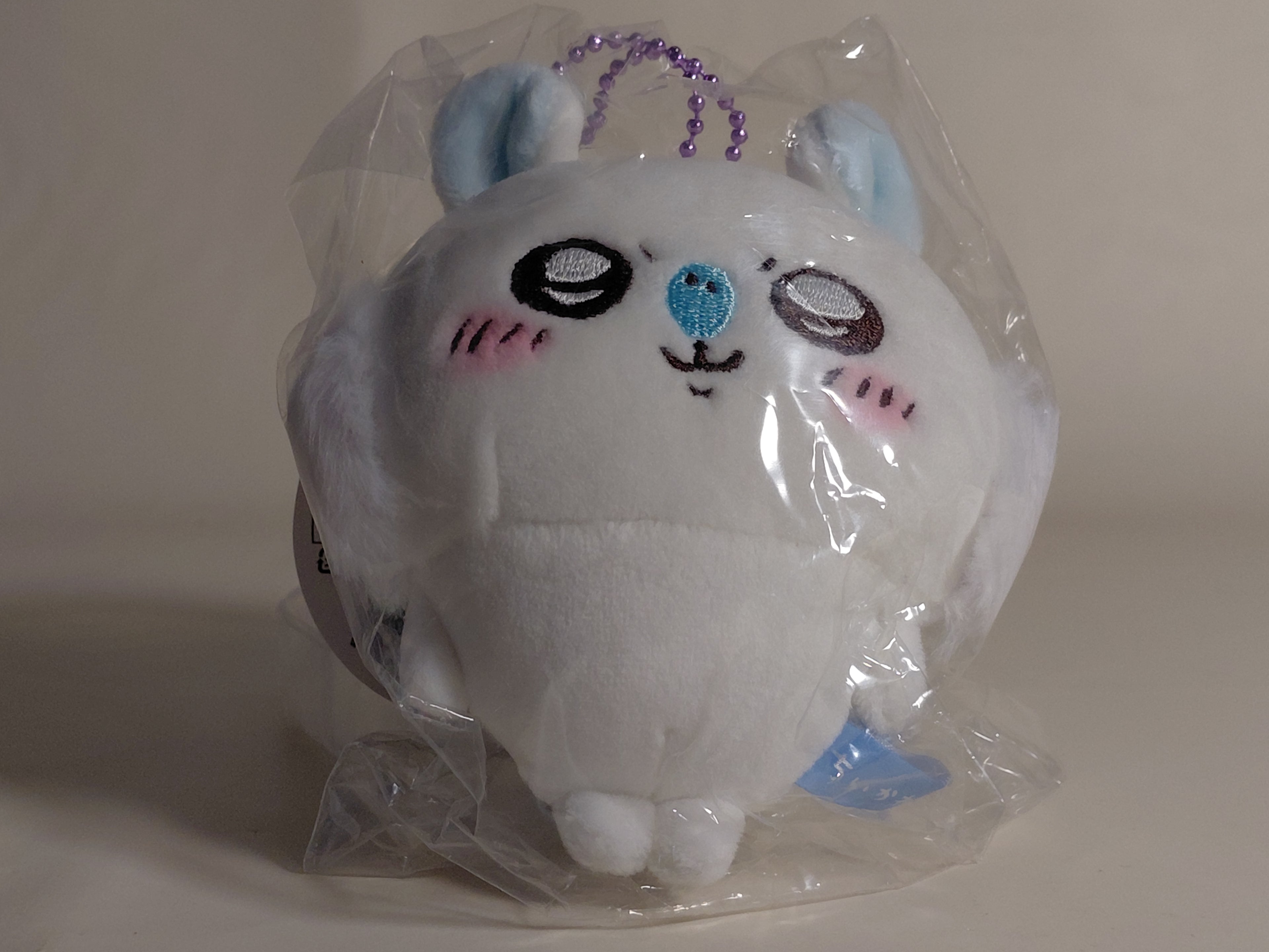 Chiikawa Mochitto Petit Mini Mascot Momonga Plush Toy Keychain Genuine Japan