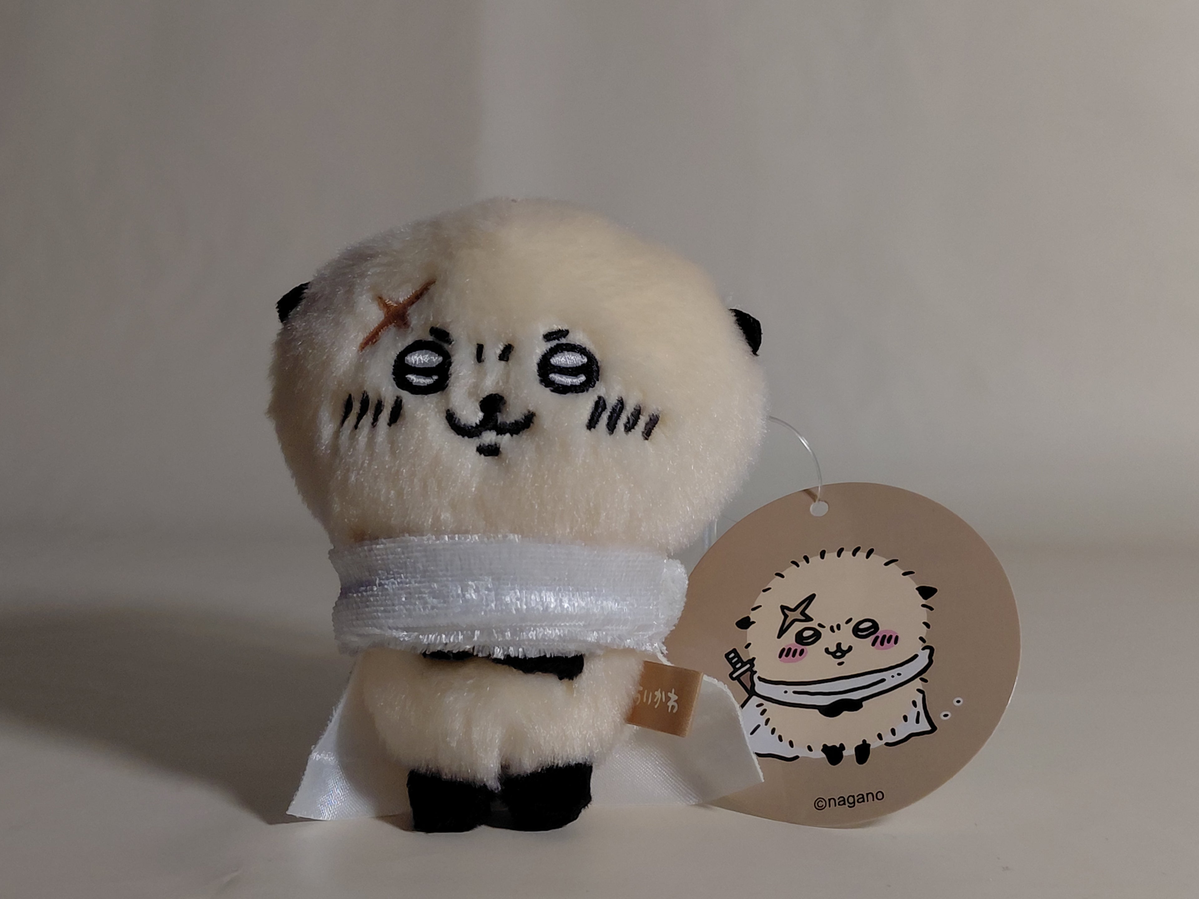 Chiikawa Mochitto Petit Mini Mascot Sea otter Rakko Plush Toy Keychain Genuine