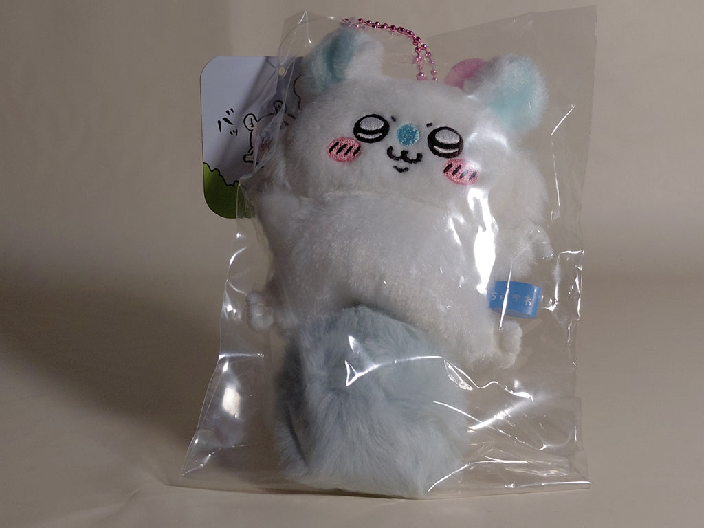 Chiikawa Flying Momonga Mascot Plush Keychain Cute Fluffy Chikawa Nagano Japan