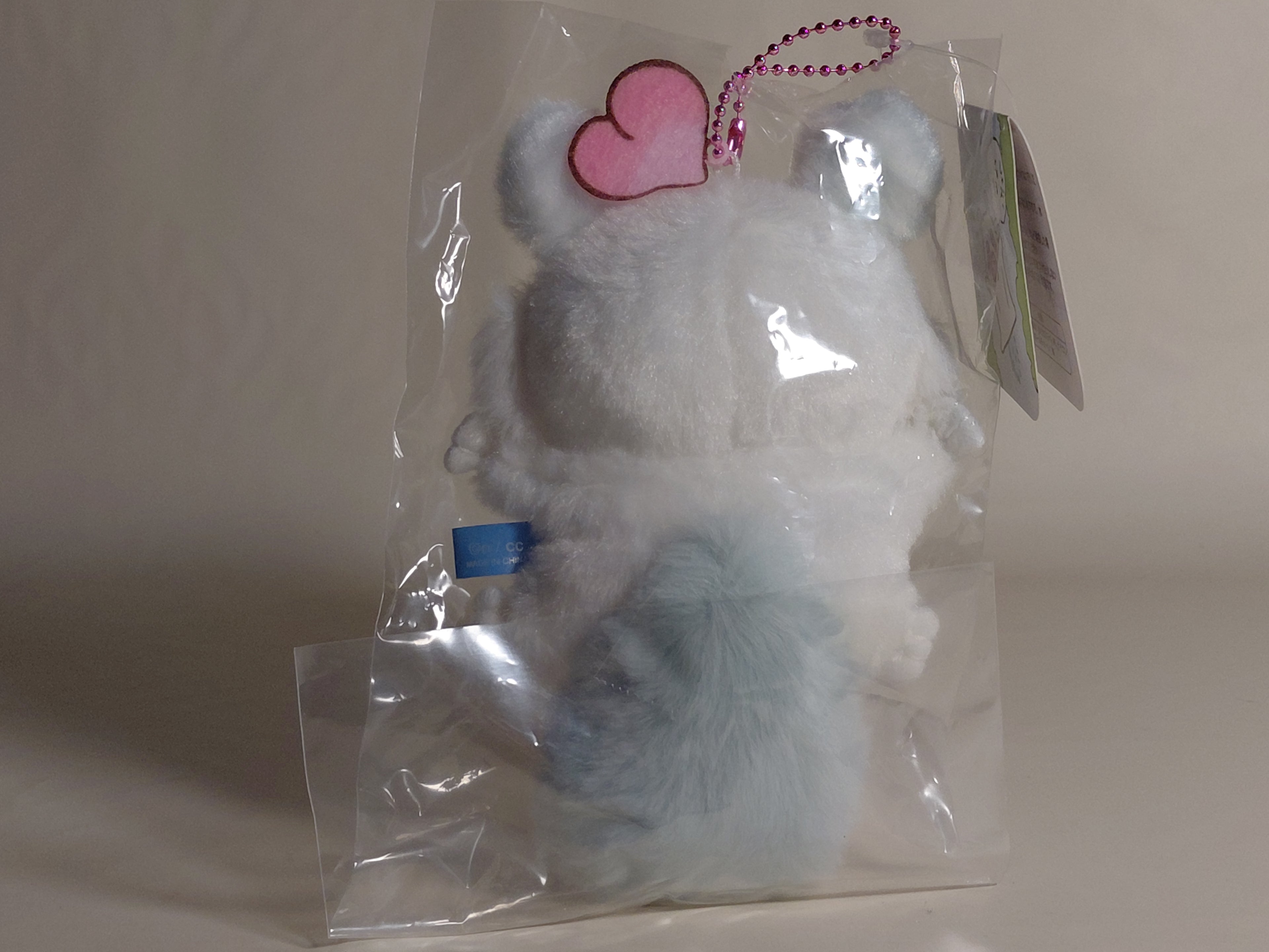 Chiikawa Flying Momonga Mascot Plush Keychain Cute Fluffy Chikawa Nagano Japan