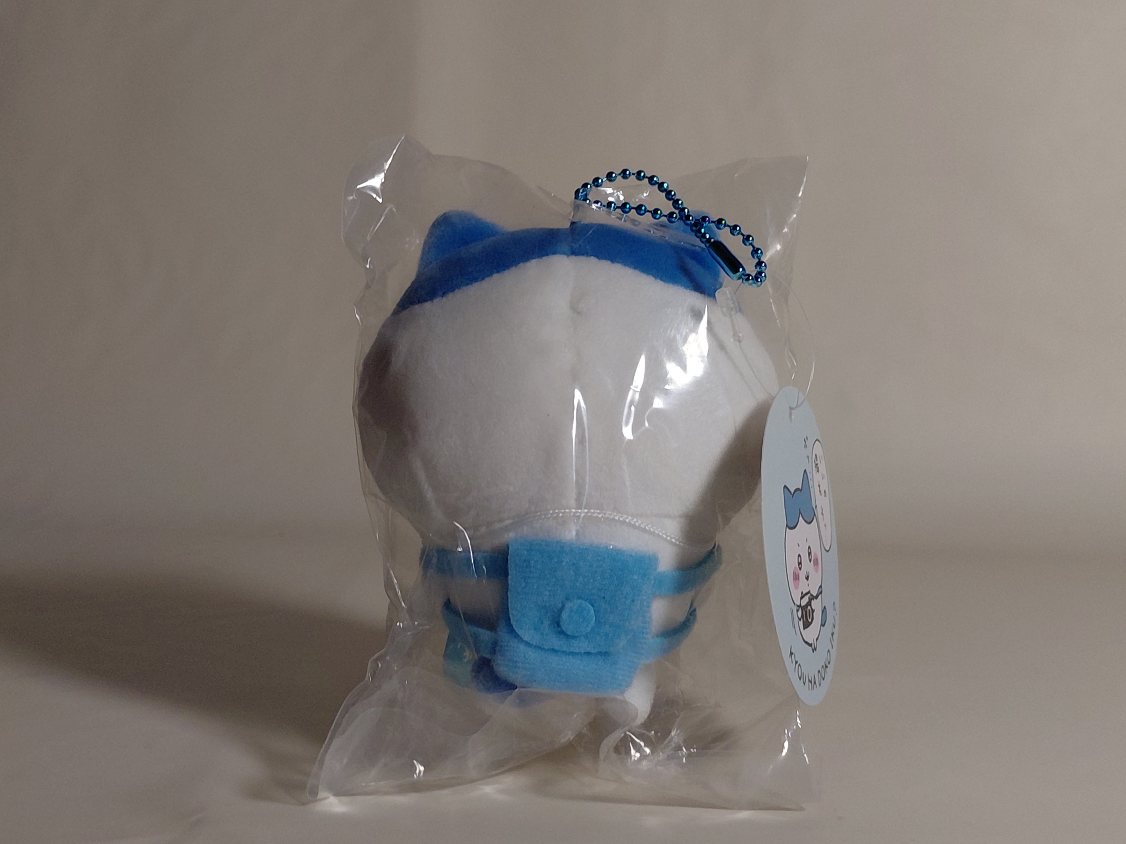 Chiikawa is looking forward to going out! Namochitto Petit Mini Mascot - Hachiware