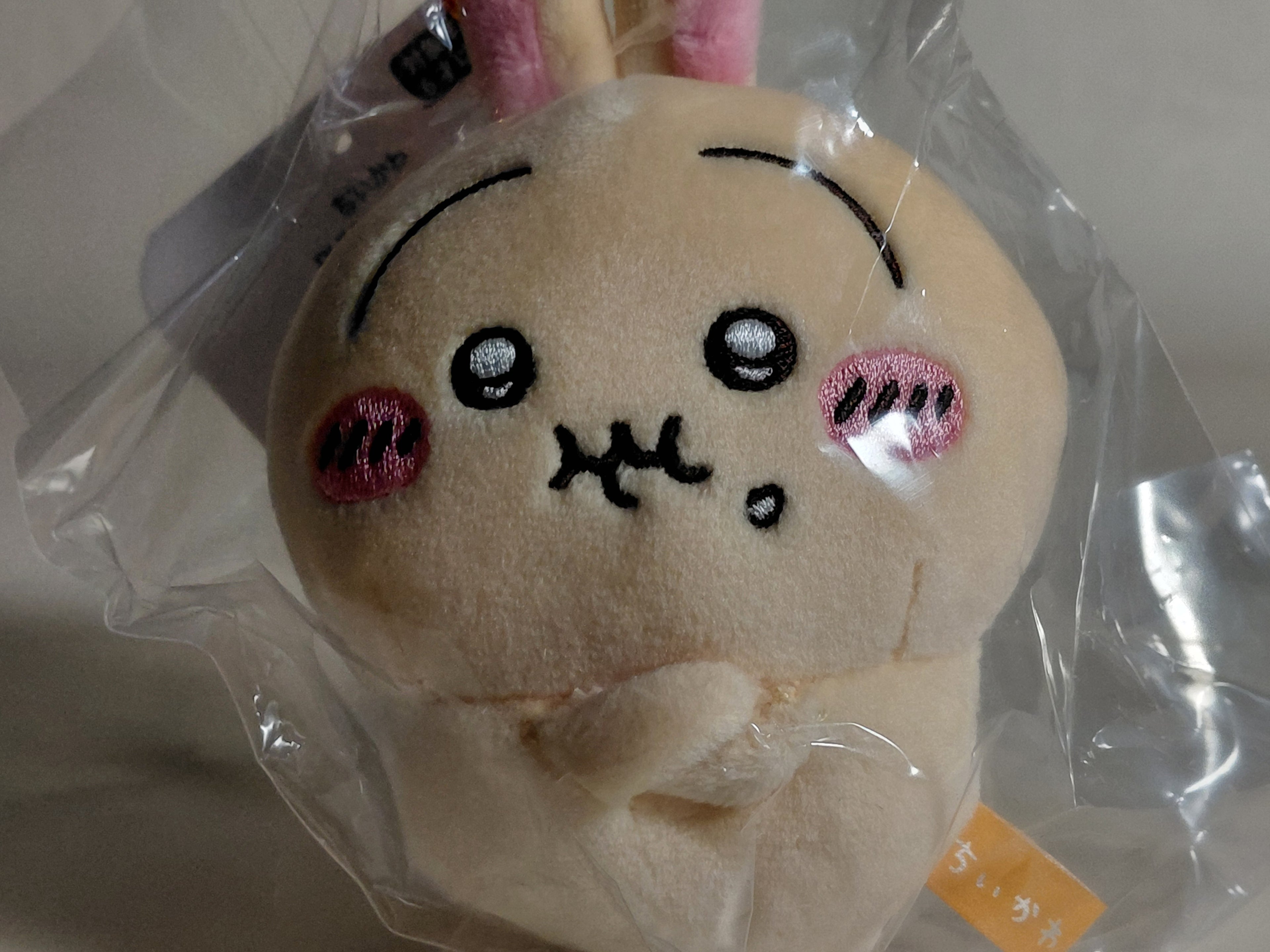 Brand new, unopened Chiikawa PUN. Mascot Rabbit Plush Ball Chain - Chiikawa Market Nagano