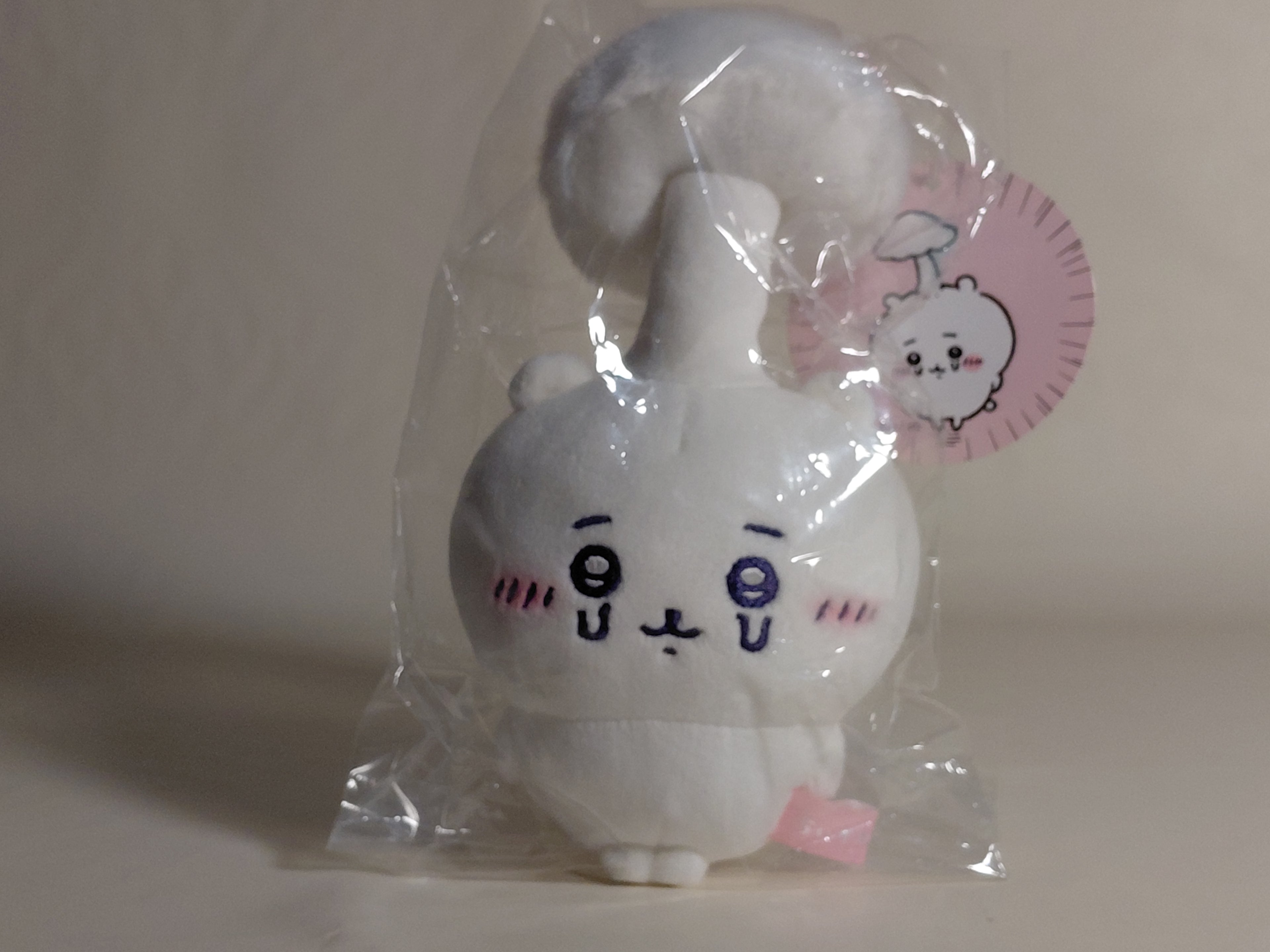 Chiikawa Parasite Mushroom BIG Plush Doll Chikawa Japan.