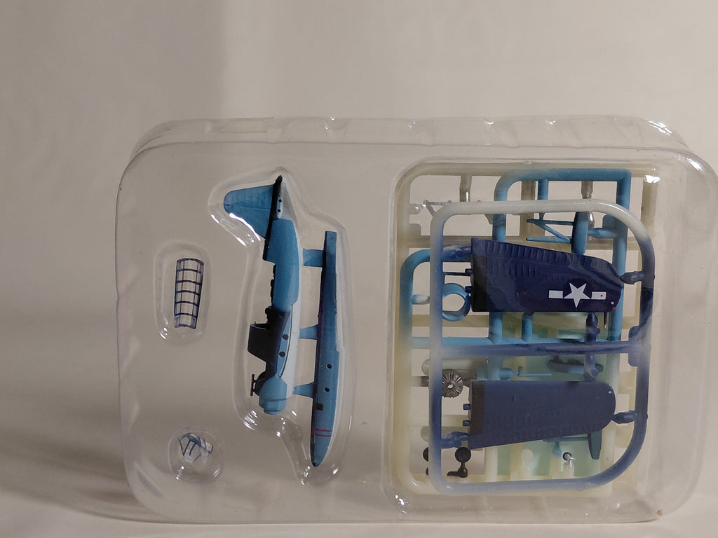 1/144 #03A King Fisher.Bikoku Kaiju Ship New York Flight F-toys Seaplane Collection 2