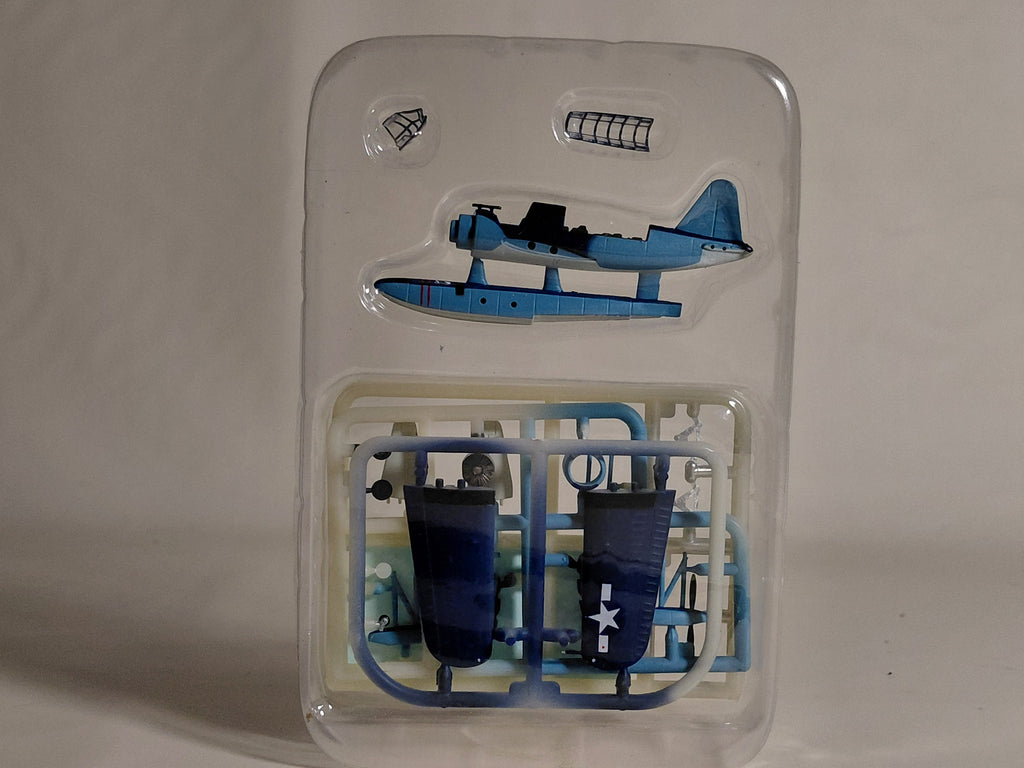 1/144 #03A King Fisher.Bikoku Kaiju Ship New York Flight F-toys Seaplane Collection 2