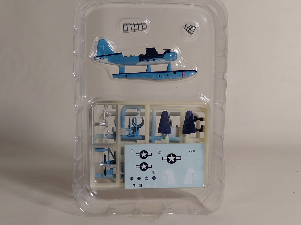 1/144 #03A King Fisher.Bikoku Kaiju Ship New York Flight F-toys Seaplane Collection 2