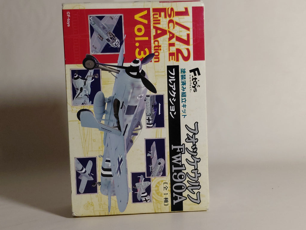 Ended F toys 1/72 Full Action Focke-Wulf Fw190A Painted assembly kit