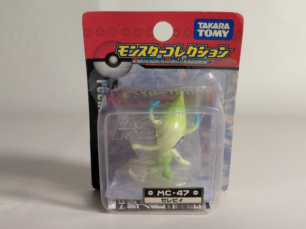 Pokemon Monster Collection MC-47 Celebi Vinyl Figure Takara Tomy 2008
