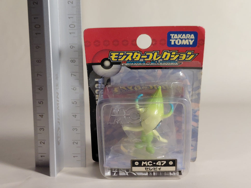 Pokemon Monster Collection MC-47 Celebi Vinyl Figure Takara Tomy 2008