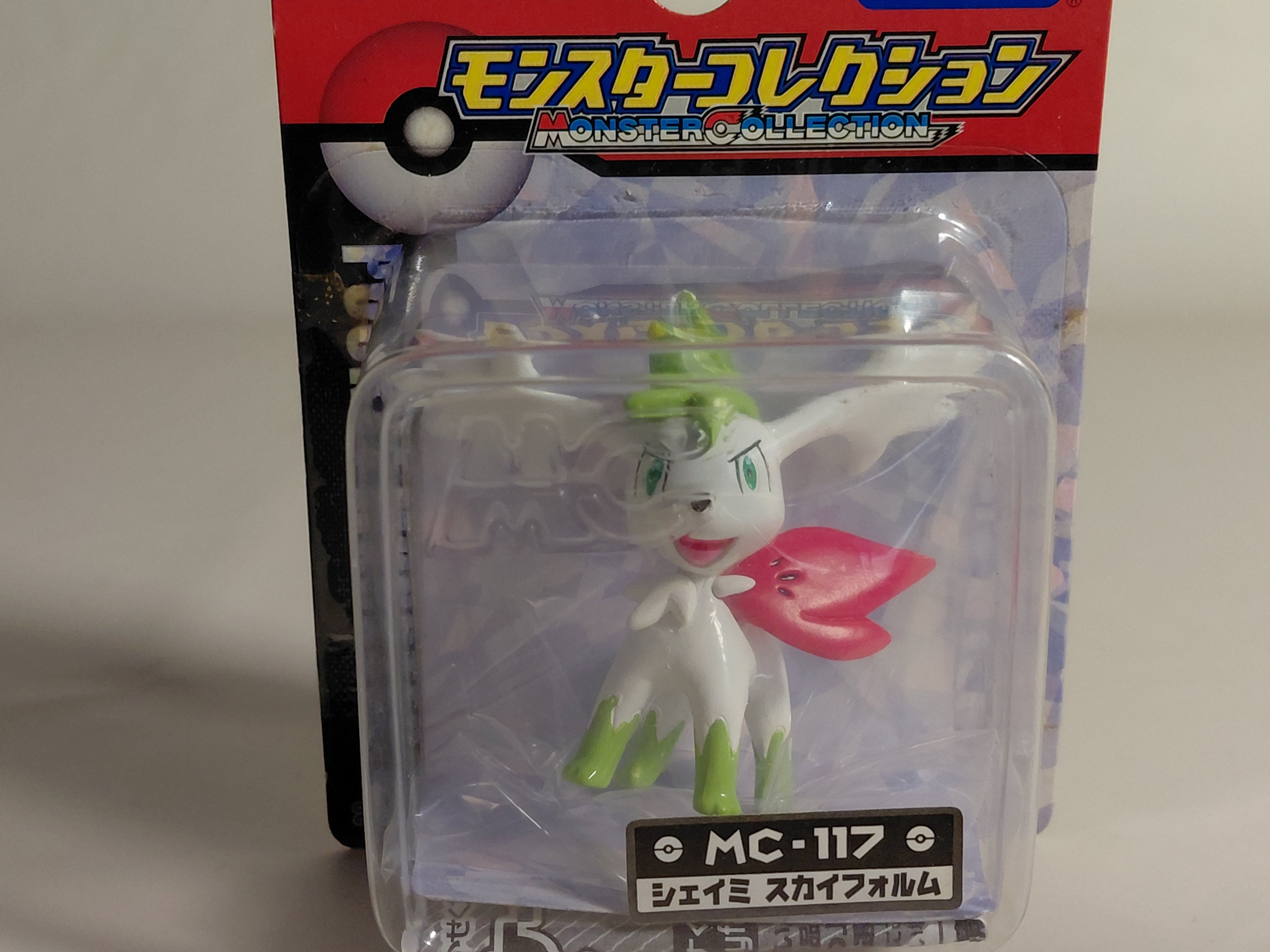 Pokemon Monster Collection MC-117 Shaymin Sky Vinyl Figure Takara Tomy 2008