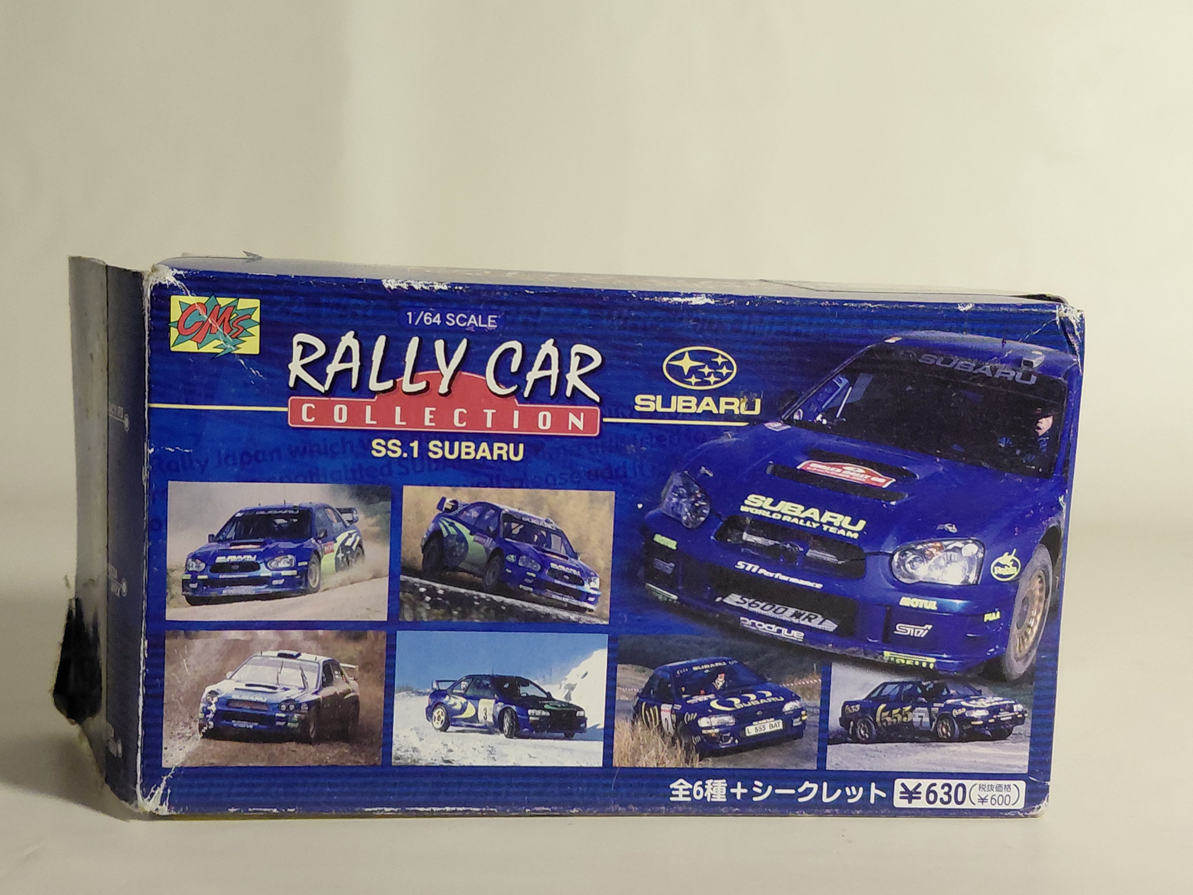 CM's 1/64 Rally Car SS.1 Subaru Impreza WRC 2001 Great Britain R.Burns