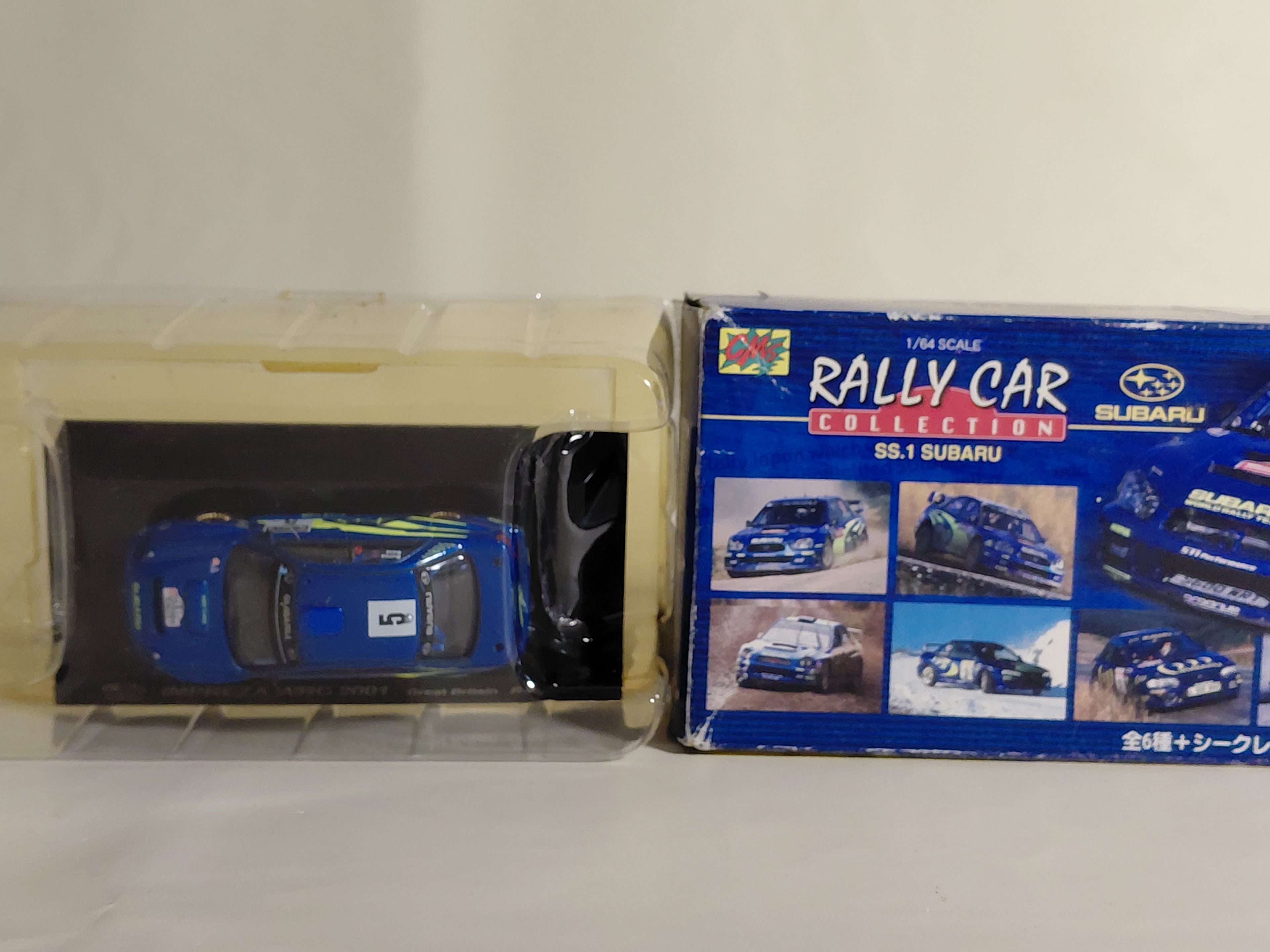 CM's 1/64 Rally Car SS.1 Subaru Impreza WRC 2001 Great Britain R.Burns