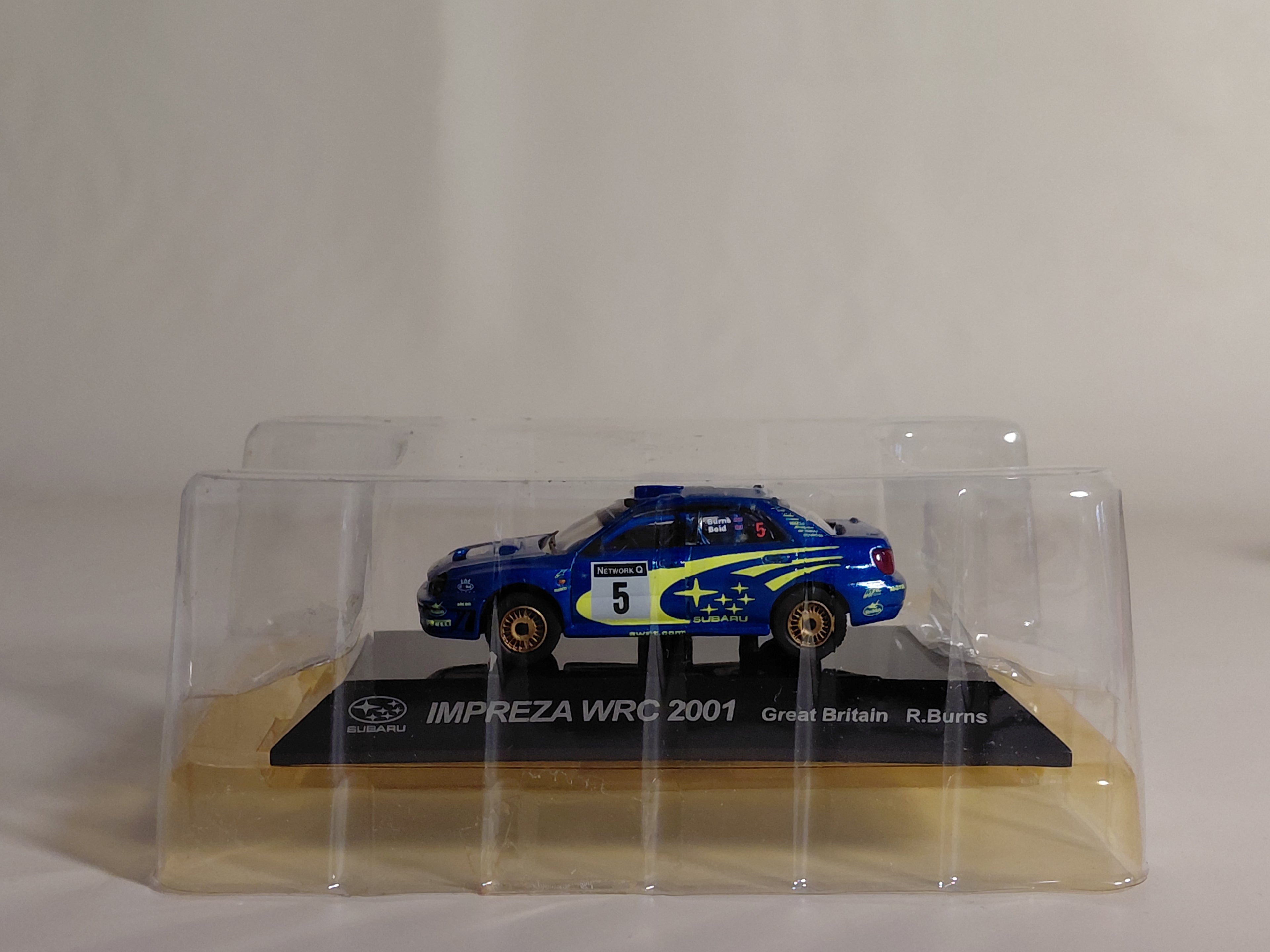 CM's 1/64 Rally Car SS.1 Subaru Impreza WRC 2001 Great Britain R.Burns
