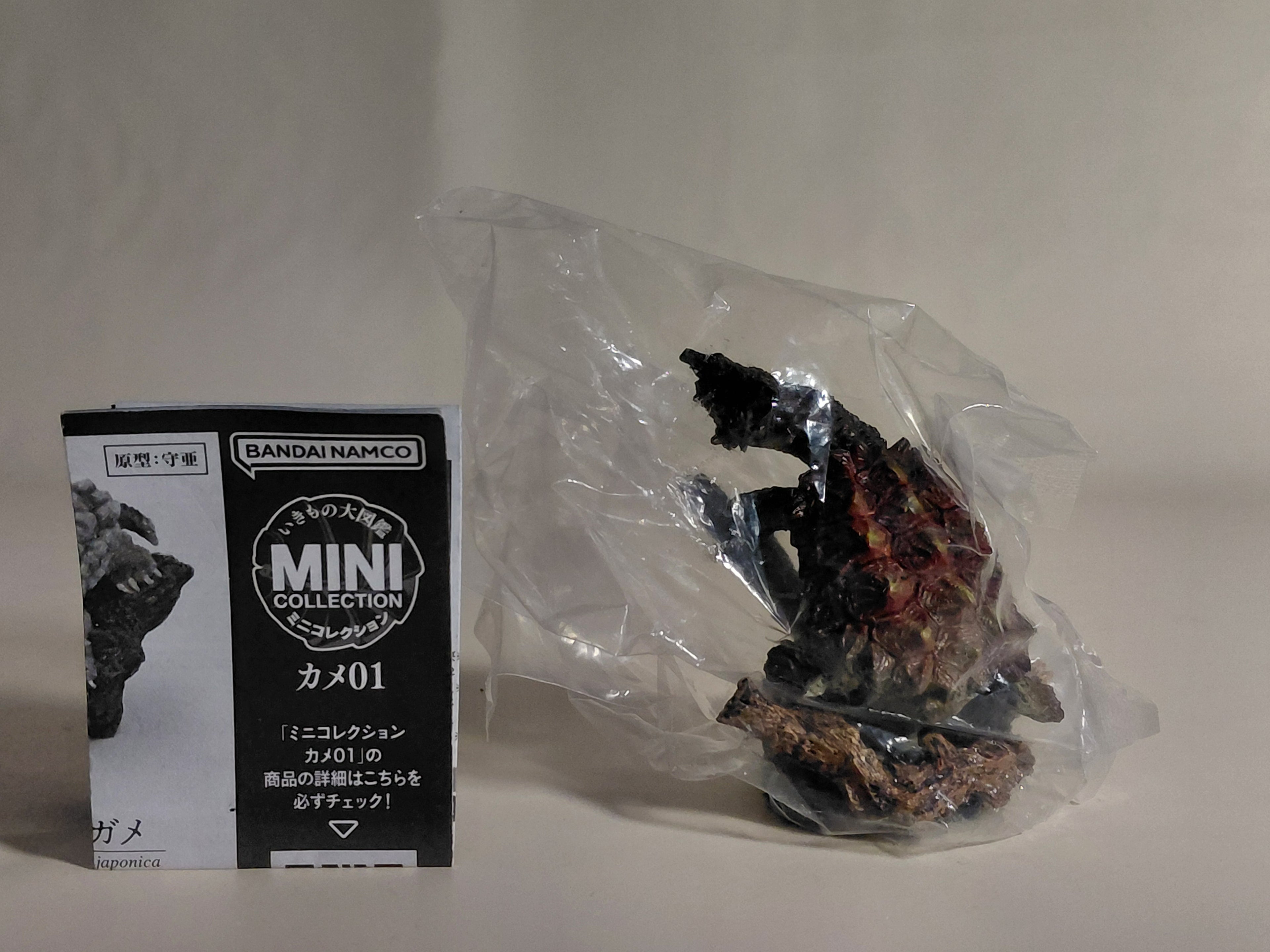 Encyclopedia of Living Things Mini Collection Turtle 01 Matamata BANDAI