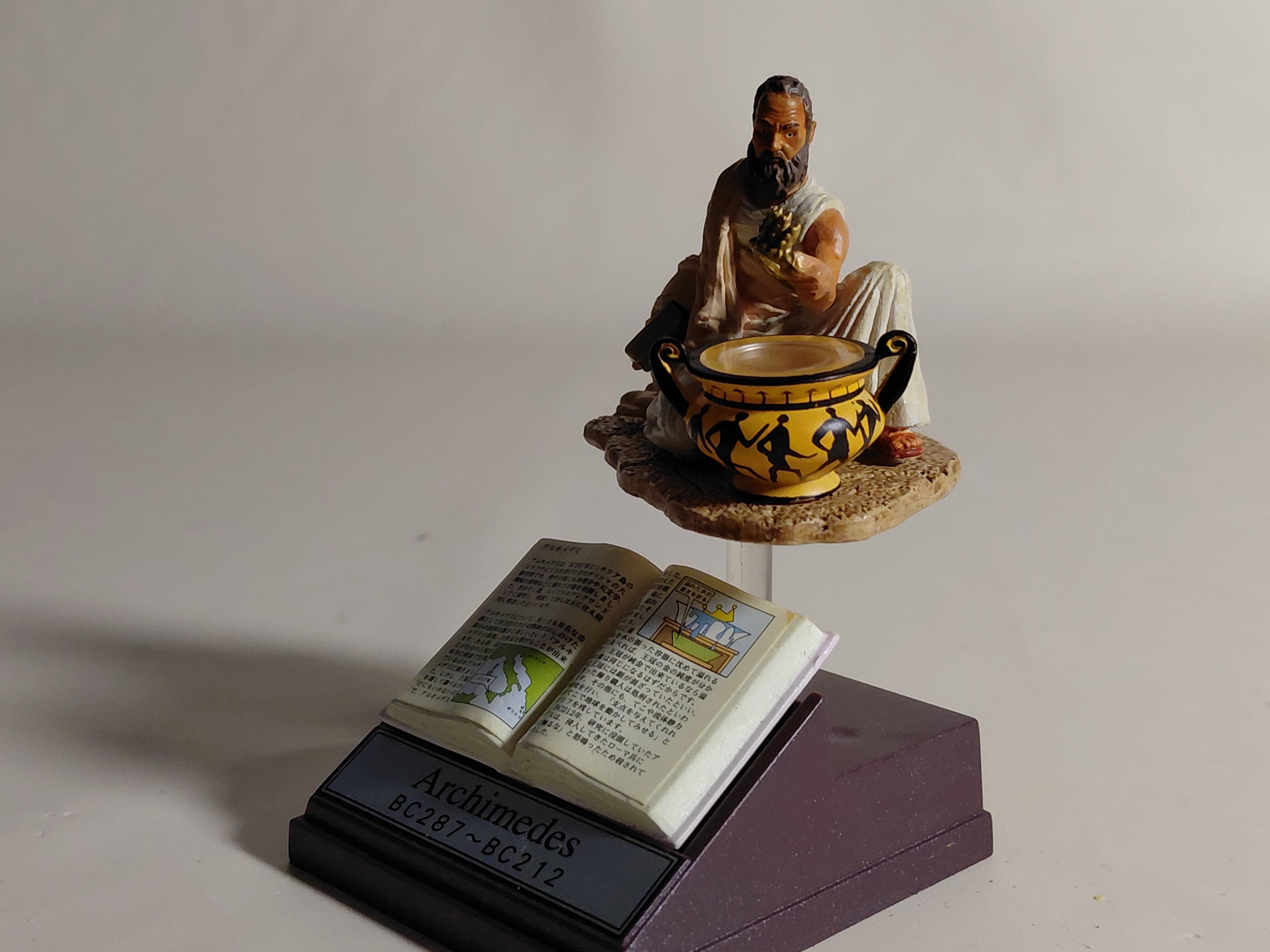 Furuta Gakumon no Susume Historical Person Mini figure Archimedes
