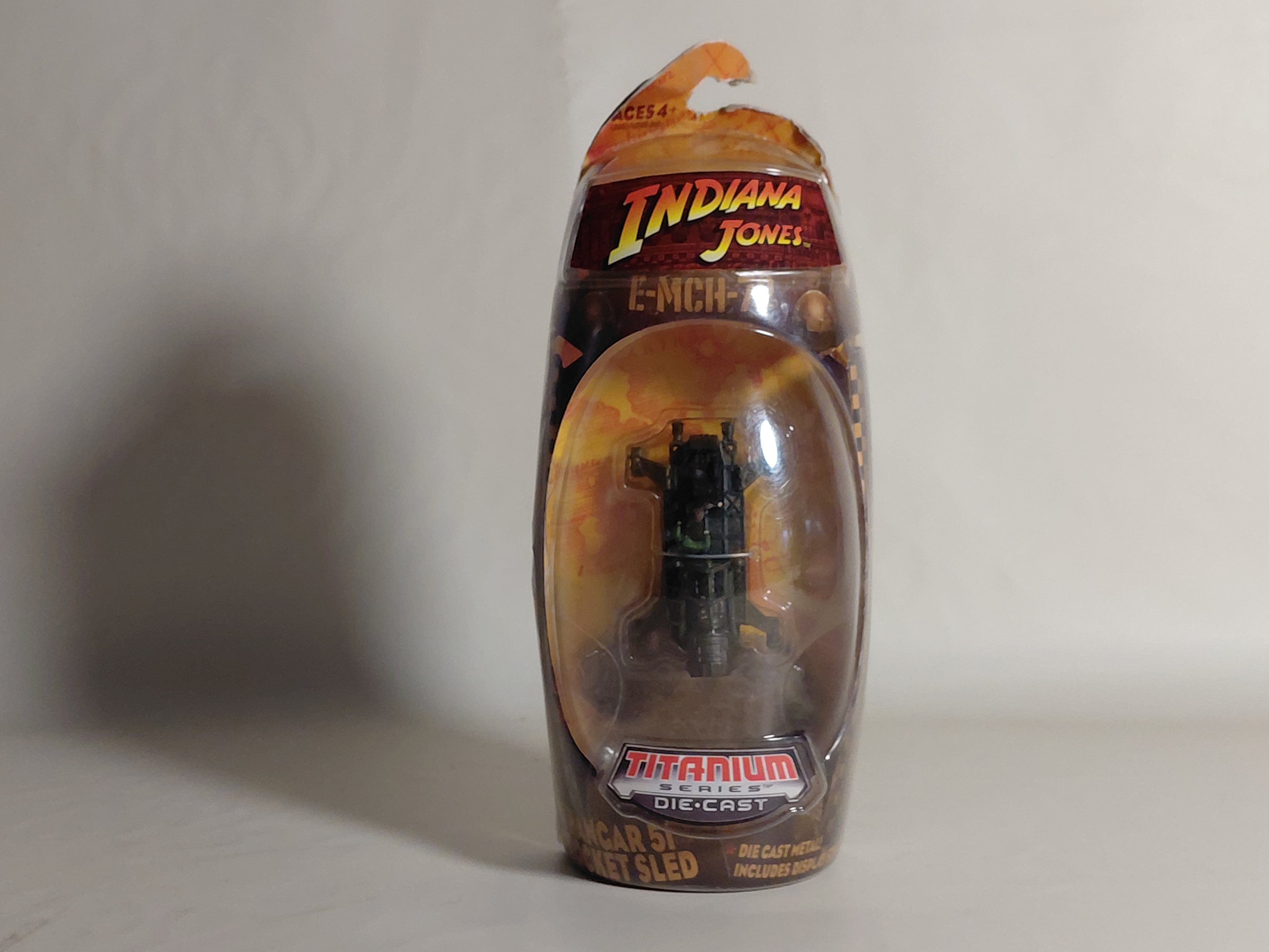 Titanium Series Diecast Indiana Jones E-MCH-72 Hangar 51 Rocket Sled