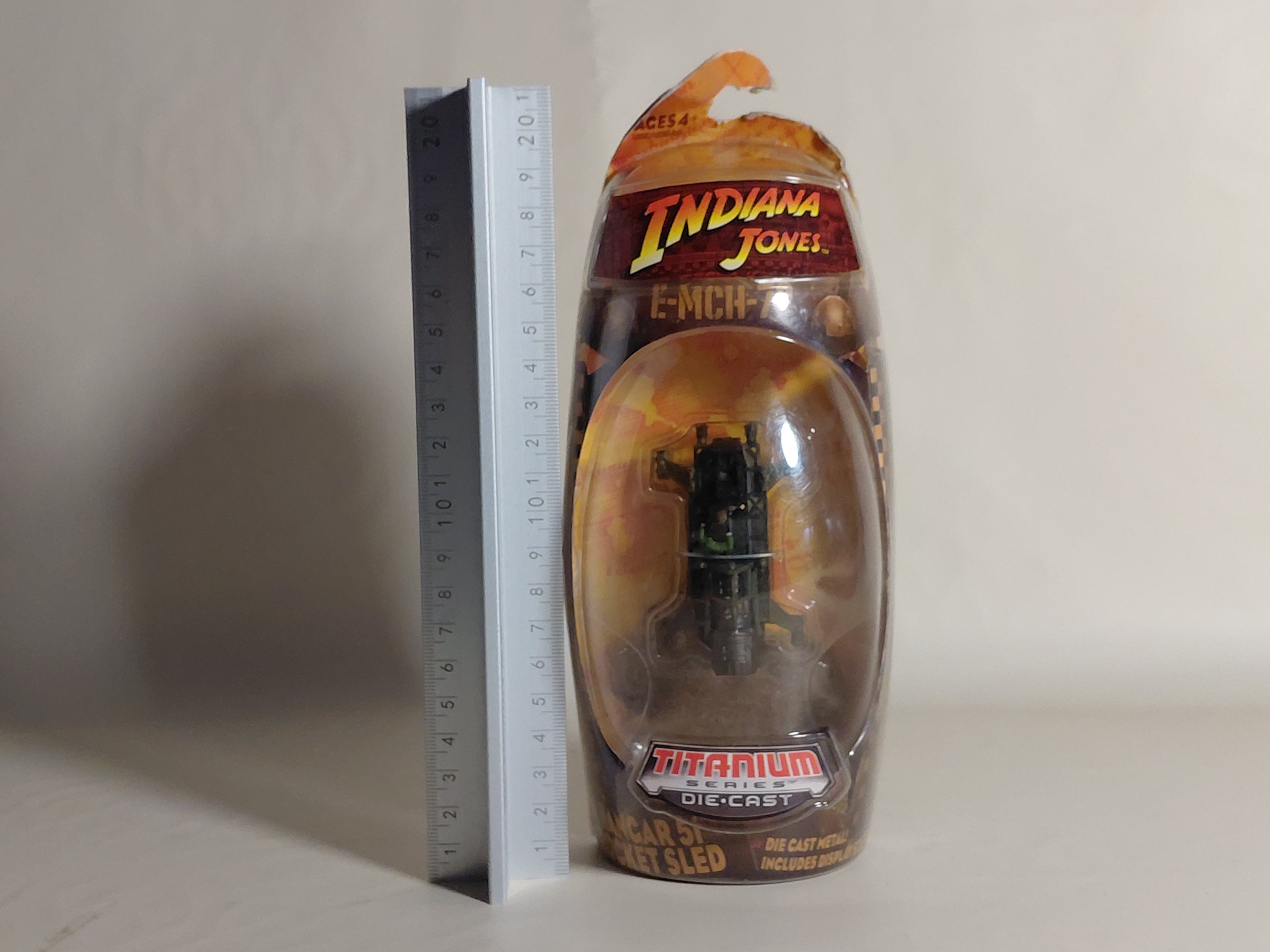 Titanium Series Diecast Indiana Jones E-MCH-72 Hangar 51 Rocket Sled