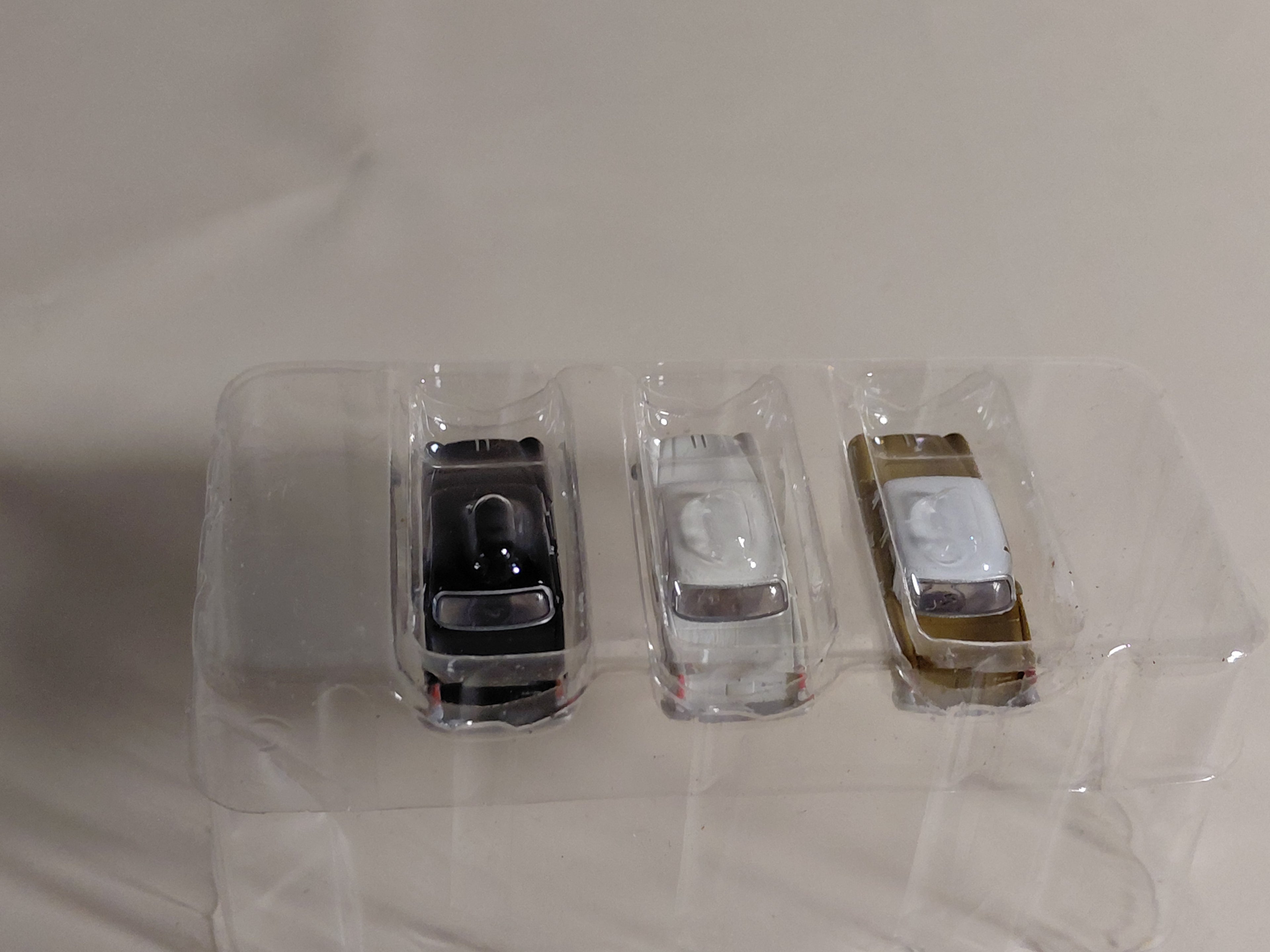 Tomytec 1/150 The Car Collection Vol. 1 #4C Cedric Deluxe Undercover Police Car/White/Two-tone 3-piece set N gauge structure diecast car miniature semi-finished product single item