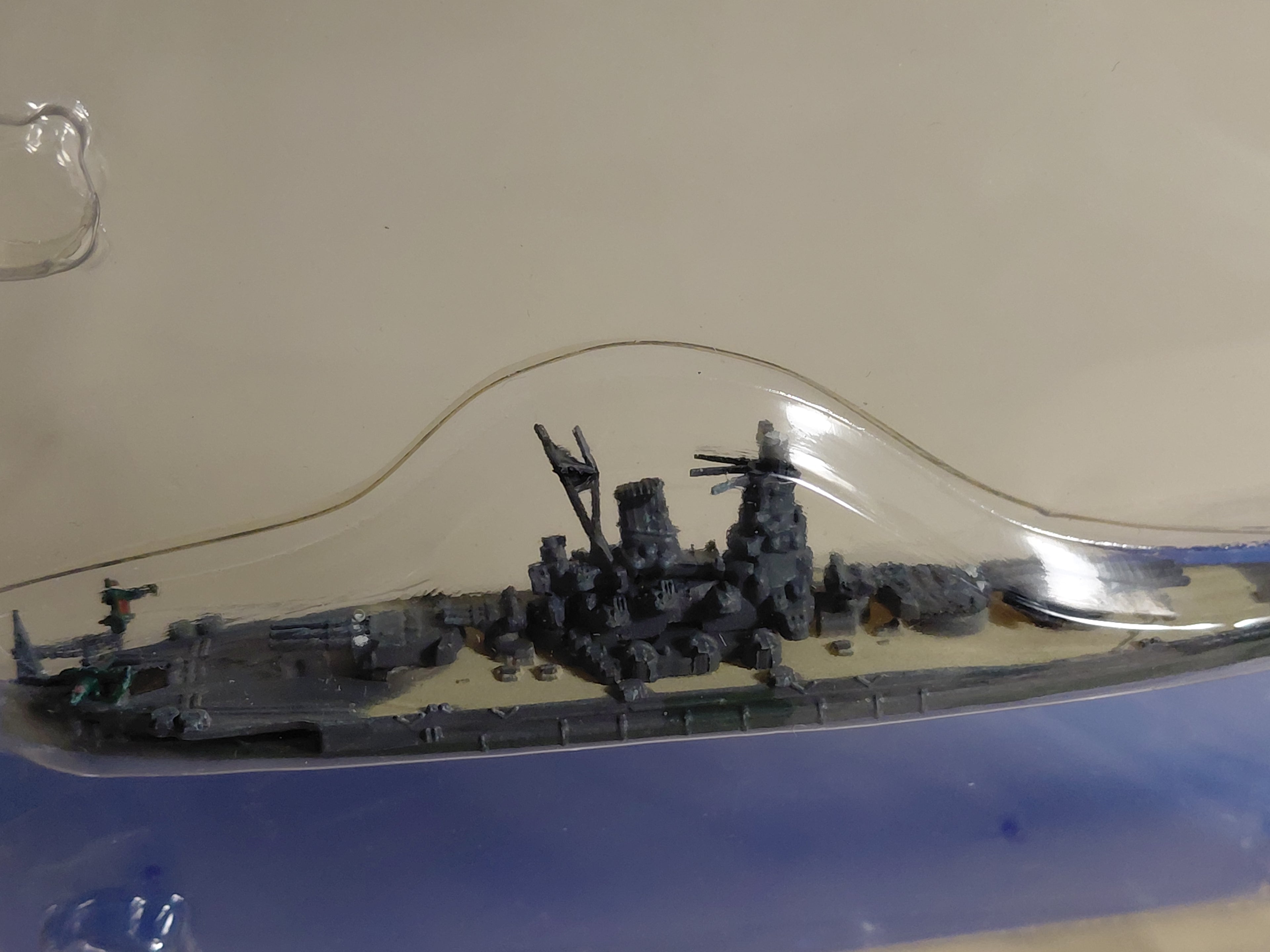1/2400 Battleship Collection Aqua Line Model #6. Prince of Wales (British Navy) - F-toys