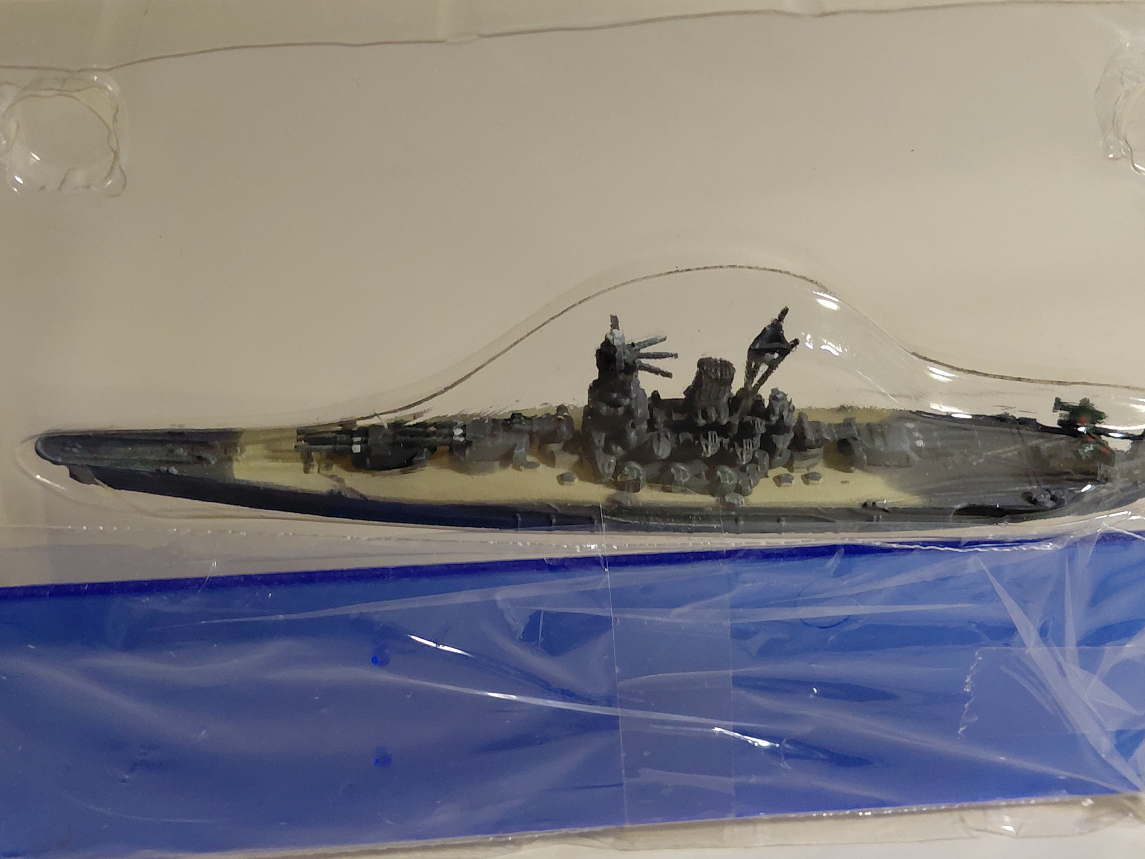1/2400 Battleship Collection Aqua Line Model #6. Prince of Wales (British Navy) - F-toys