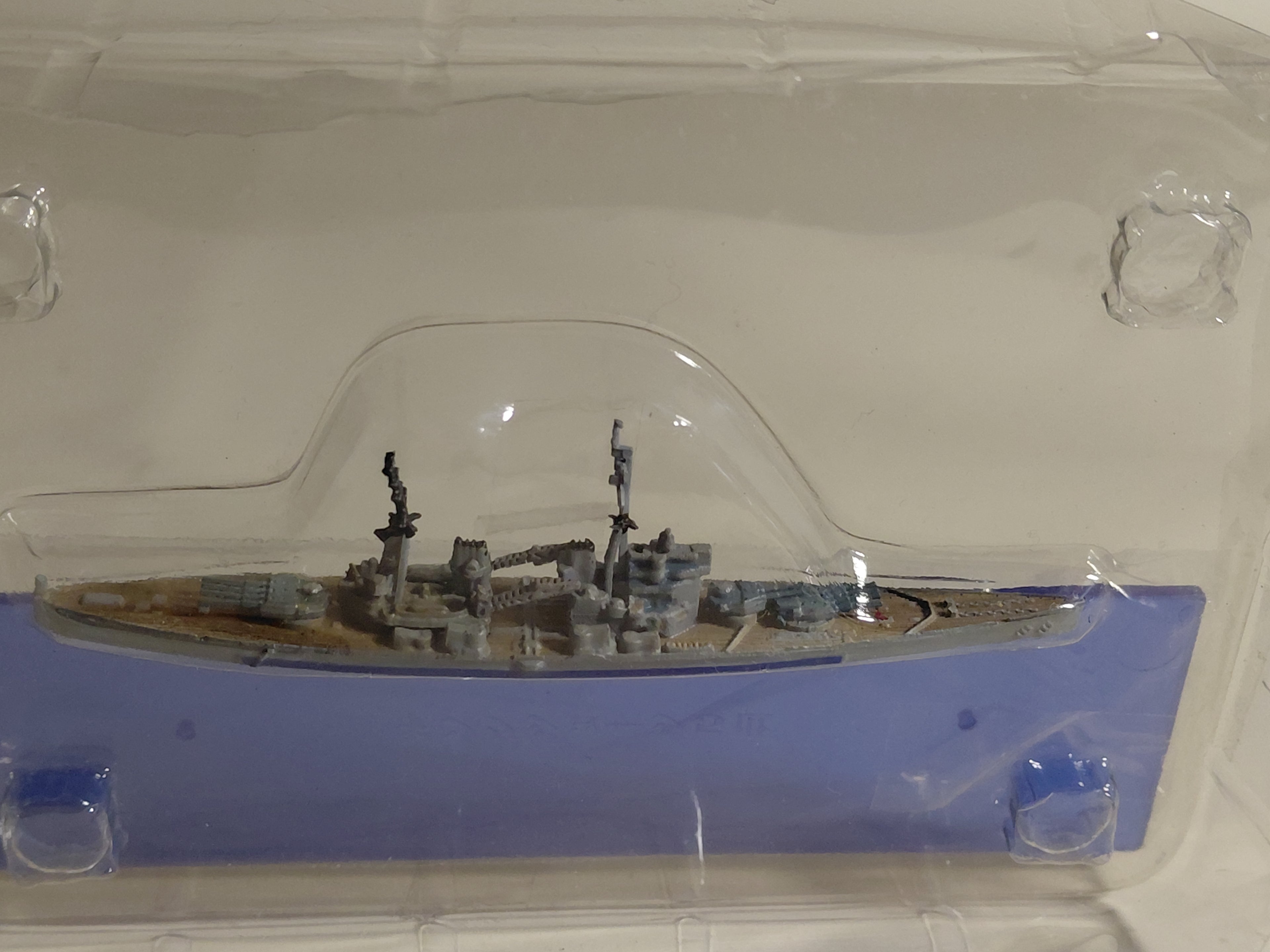 1/2400 Battleship Collection Aqua Line Model #5. King George V (British Navy)