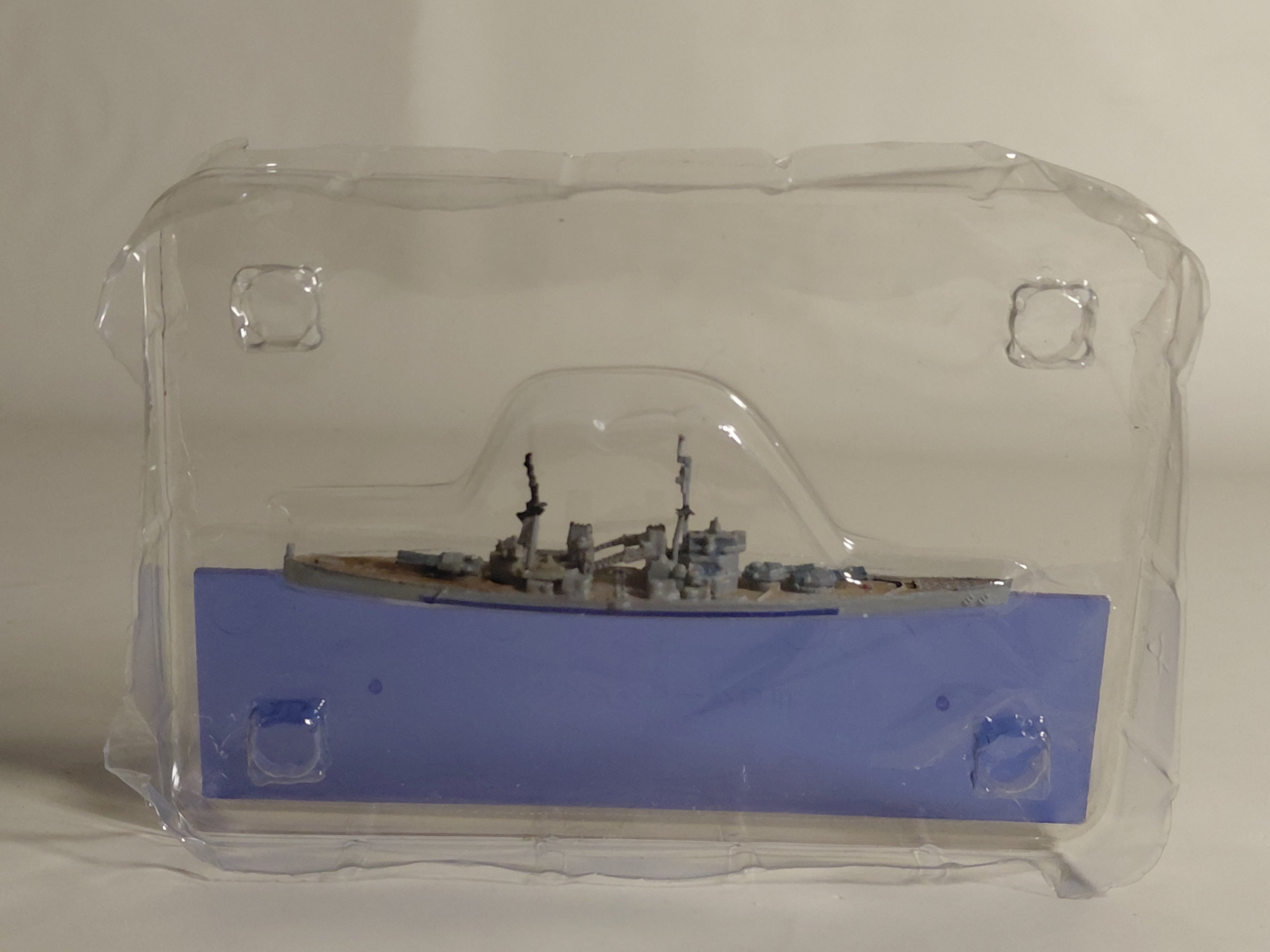 1/2400 Battleship Collection Aqua Line Model #5. King George V (British Navy)