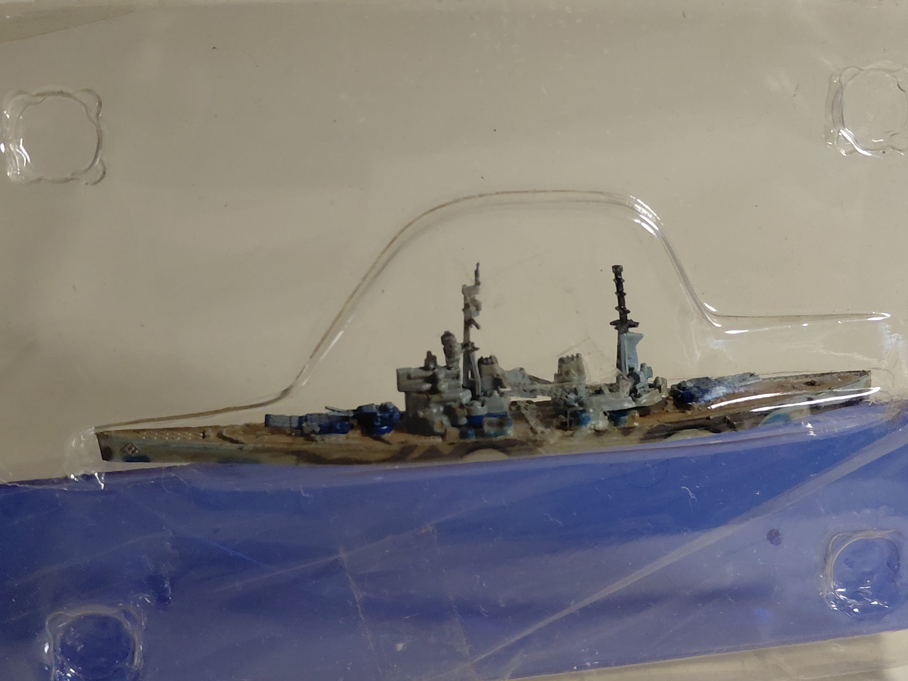 1/2400 Battleship Collection Aqua Line Model  #6. Prince of Wales (British Navy)