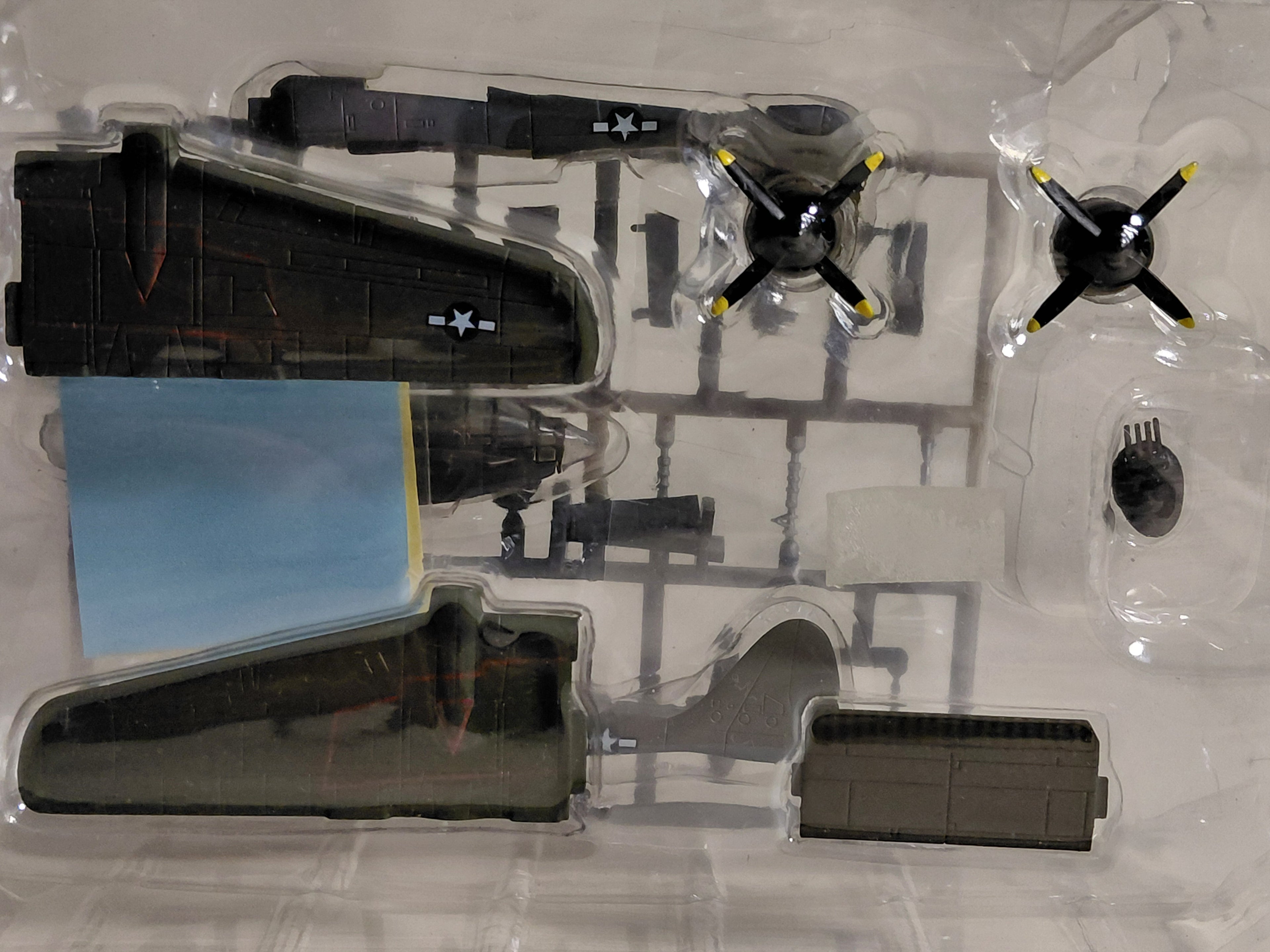 1/144 CafeReo Northrop P-61B USAF Black Widow 548th NFS Iwojima BIG BIRD 2 (2B)