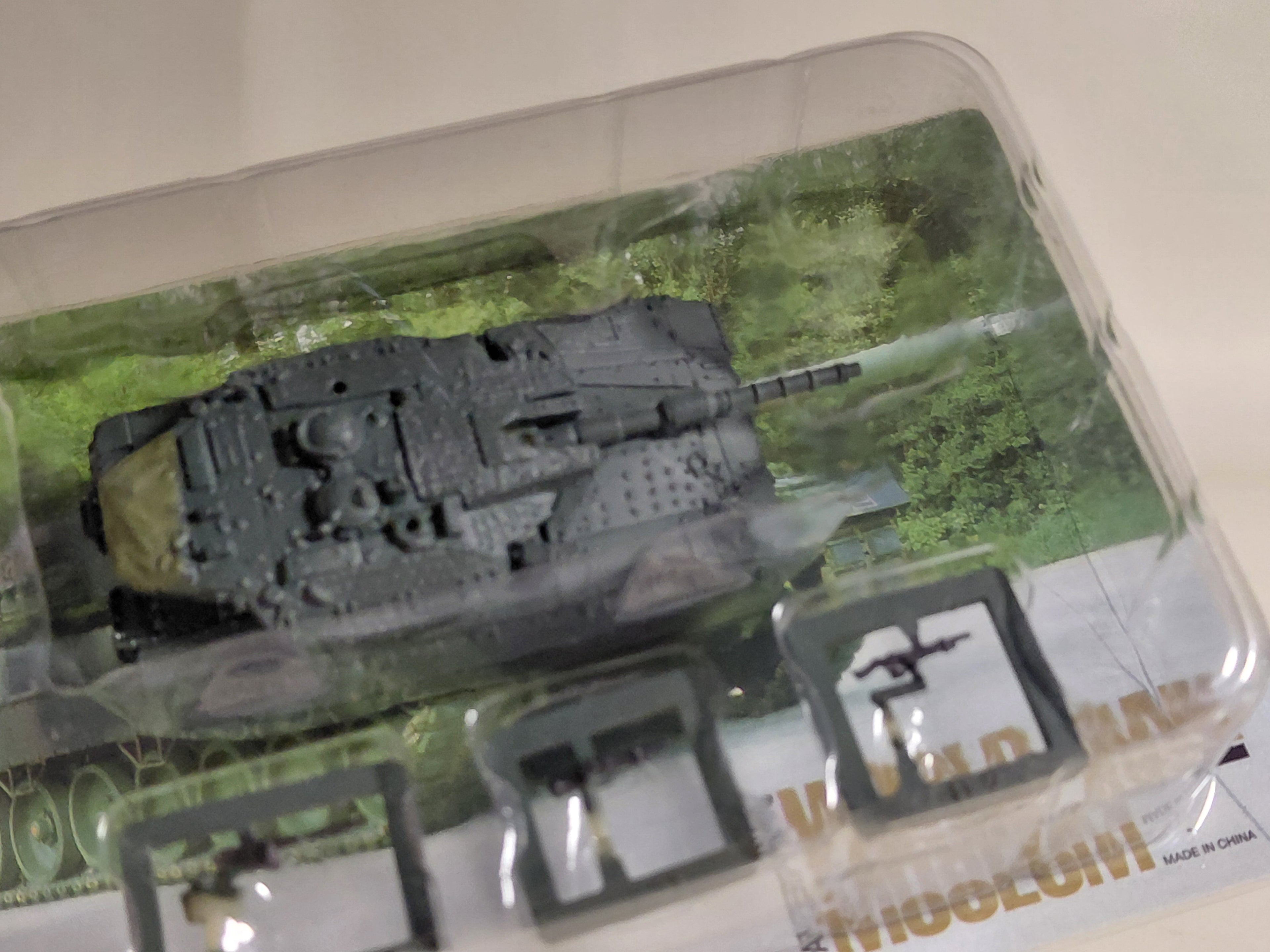 Takara 1/144 World Tank Museum 6. Merkava III. In Dark Green paint scheme (#116)