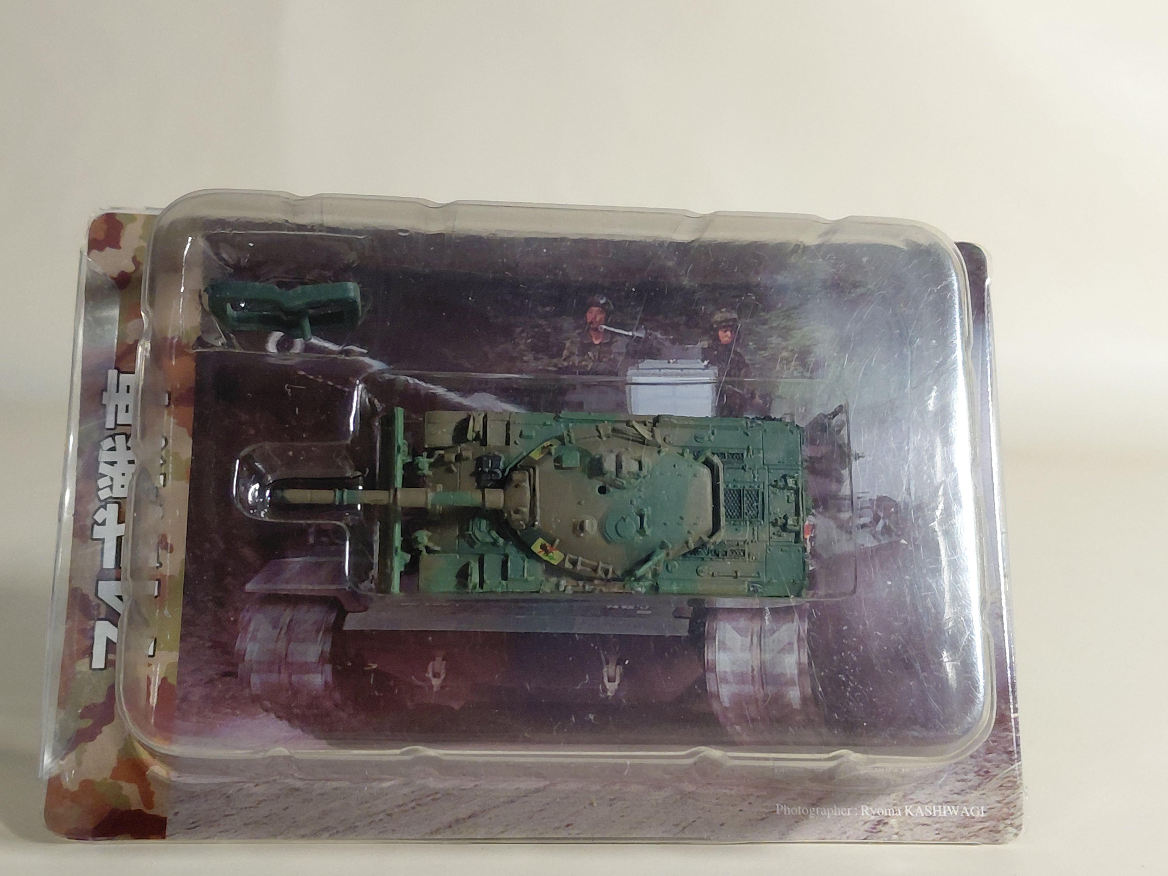 World Tank Museum 1/144 Type 74 Tank 2-Color Camouflage Great Strategy Edition Japan Ground Self-Defense Force Kaiyodo Takara WTM JGSDF
