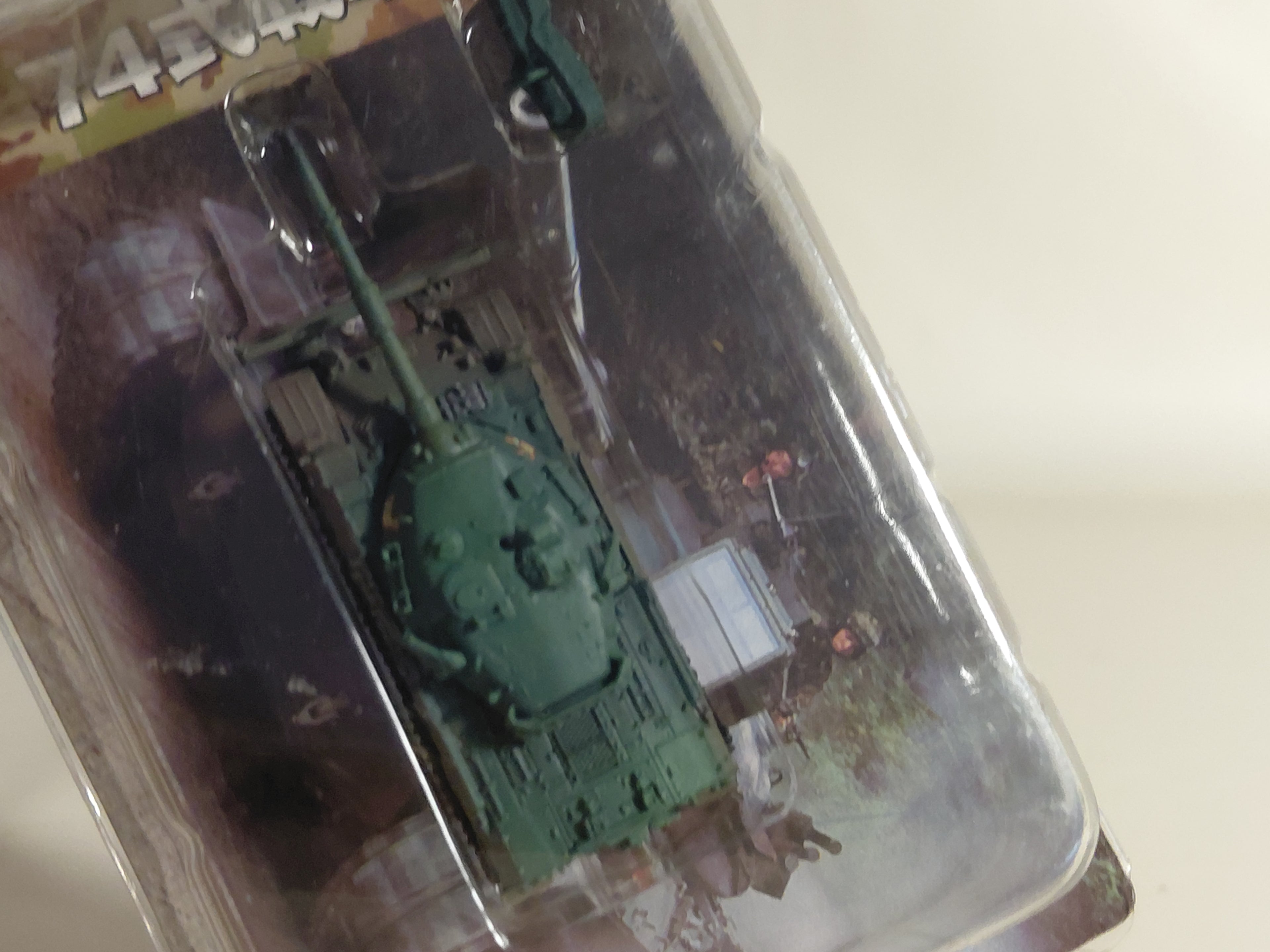 World Tank Museum 1/144 Type 74 Tank Single Color Camouflage Great Strategy Edition Japan Ground Self-Defense Force Kaiyodo Takara WTM JGSDF