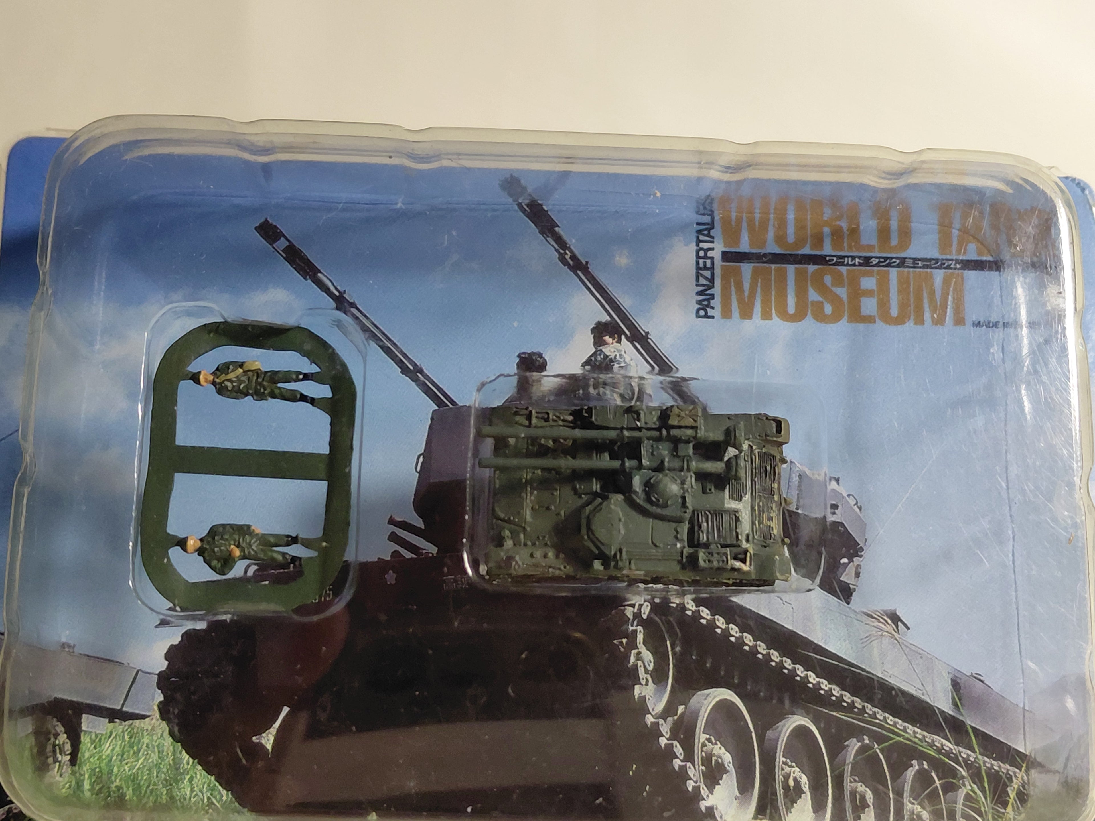 1/144 WTM Vol. 4 Ground Self-Defense Force Type 60 Self-propelled 106mm Anti-recoil Gun (Green)  World Tank Museum Kaiyodo Takara