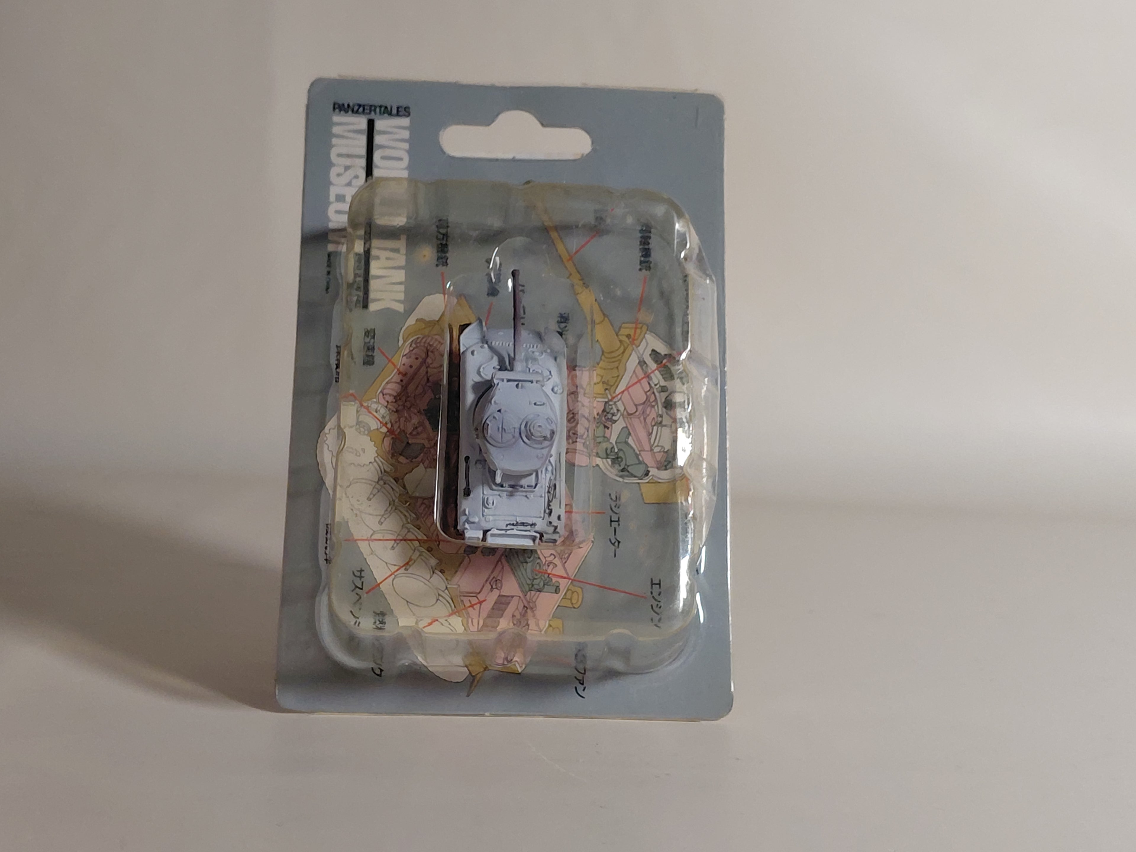 Takara 1/144 World Tank Museum 1. US M4 Sherman. In Winter wash. (#4)
