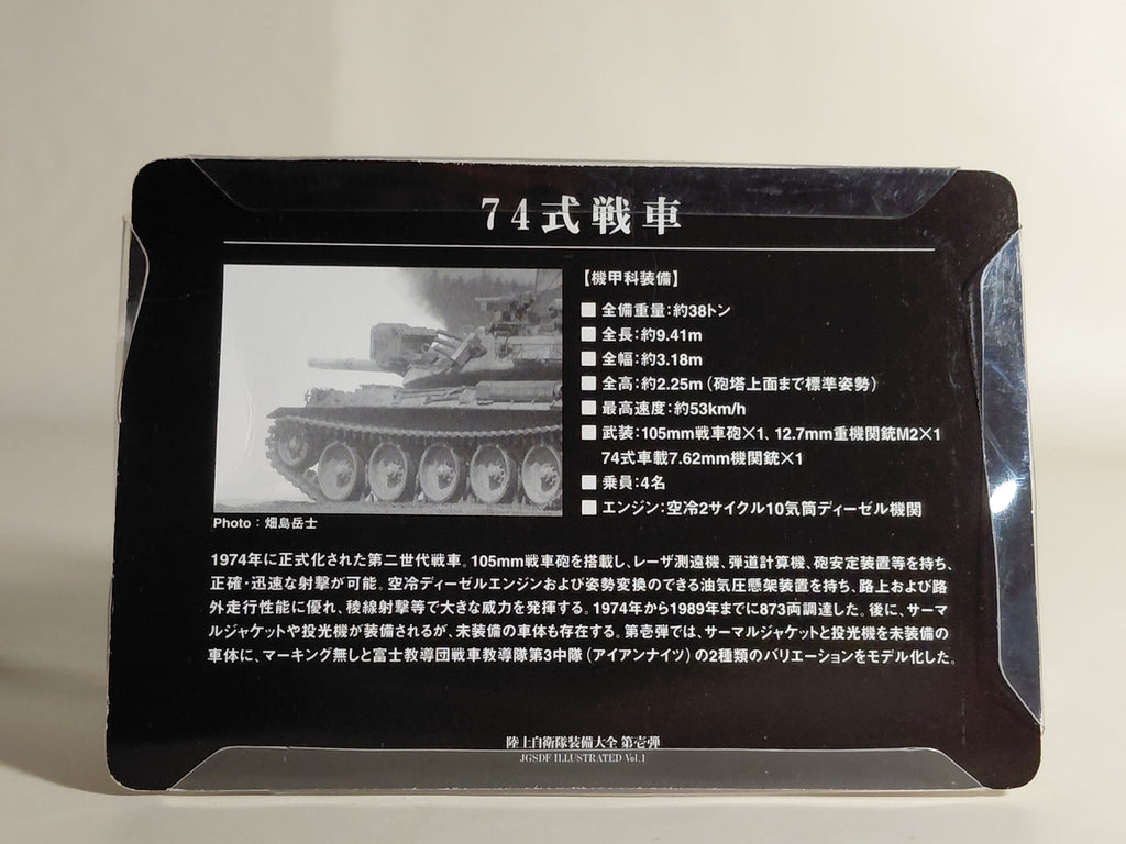 Konami Japan Ground Self-Defense Force Equipment Encyclopedia, Volume 1: Type 74 Tank