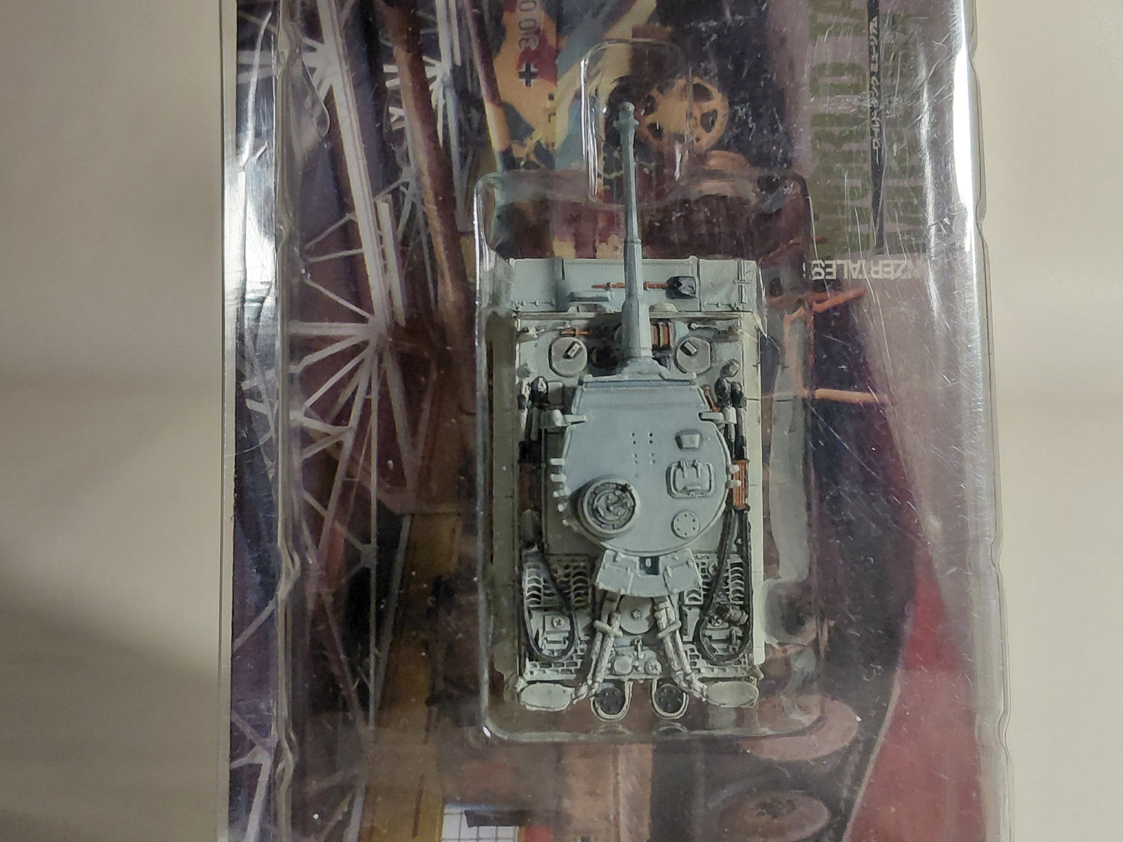Rare Takara World Tank Museum 05 1/144 Tiger 1 Early Heavy Tank Winter Camouflage German Kaiyodo