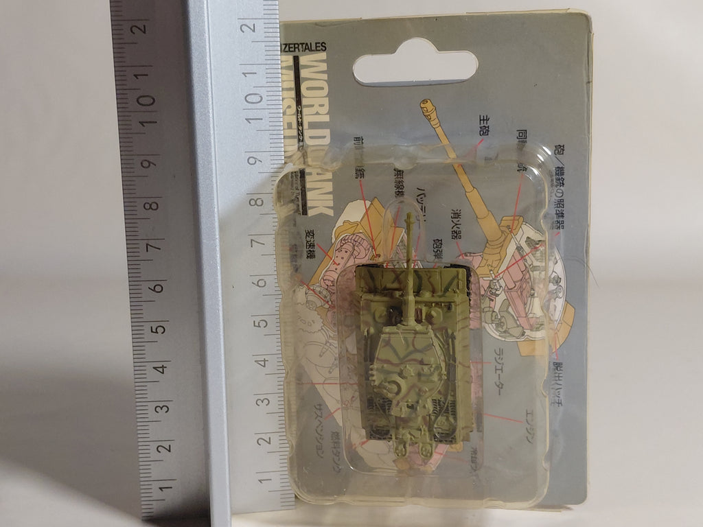 Takara 1/144 World Tank Museum 1. Germany Tiger I Tank. In camouflage. (#1)