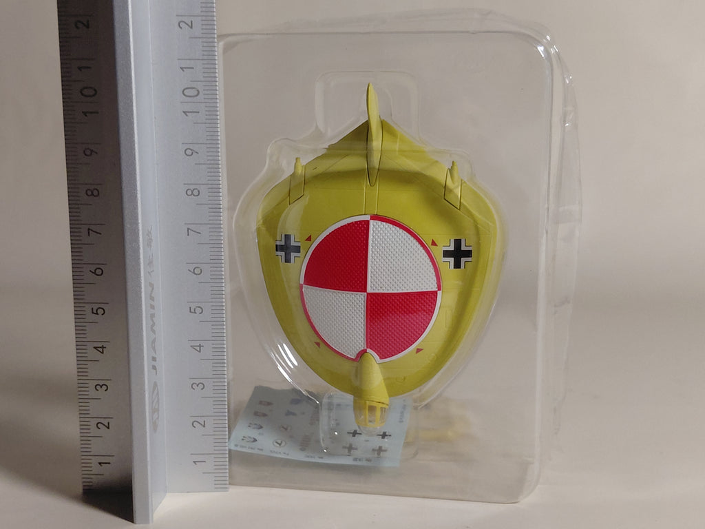 Popy 1/144 Fictional War Projekt Fliger 02 Focke-Wulf VTOL Test Paint Machine Figure