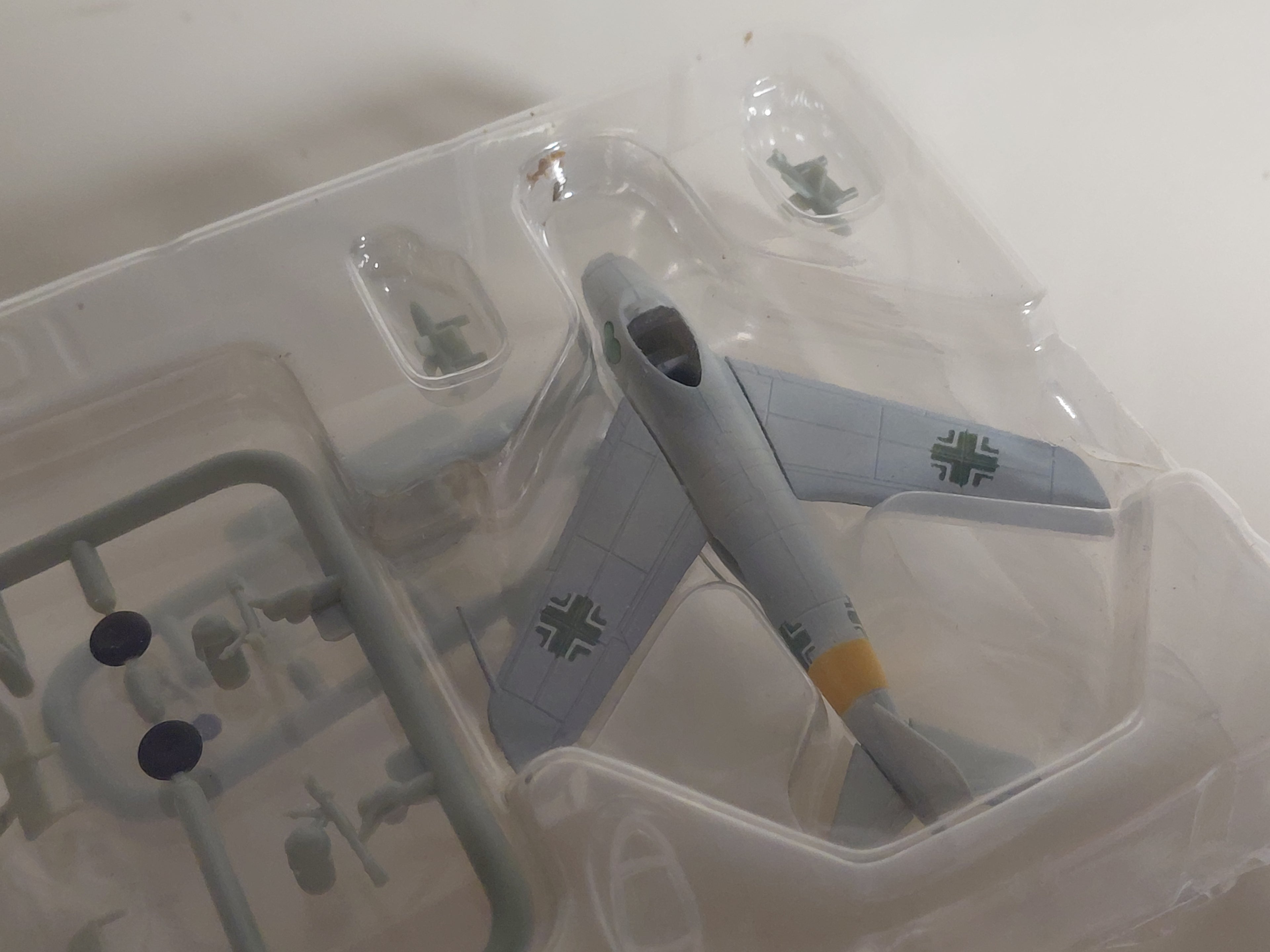 1/144 #5. Messerschmitt P.1101 JG54 Aircraft "Fictional War Chronicles Projekt Flieger 01 World War II German Prototype and Planned Aircraft Collection - First Edition -"