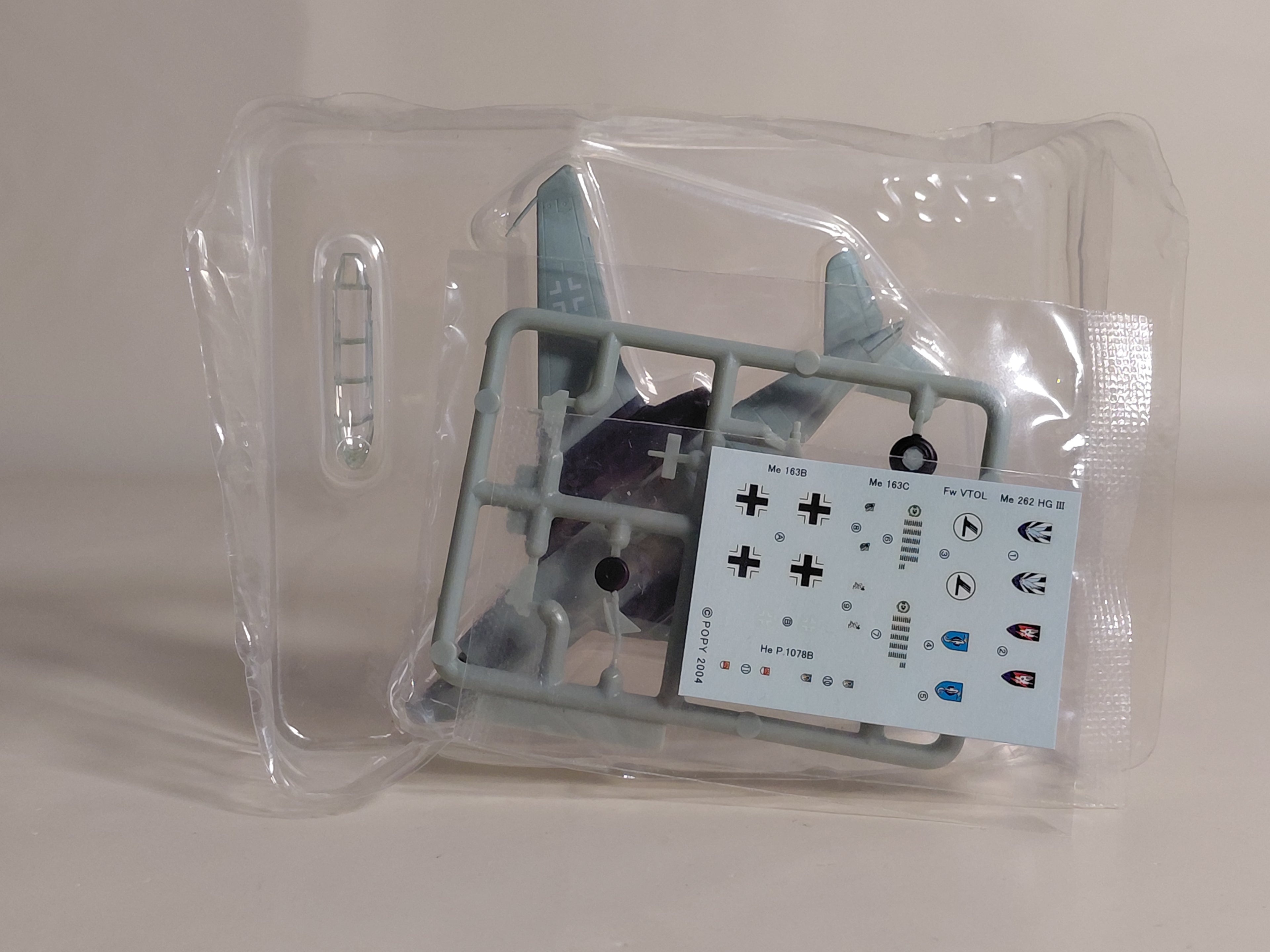 1/144 Popy Messerschmitt Me262 HG III Three-seat night fighter ③ Captain E. Motorow's aircraft
