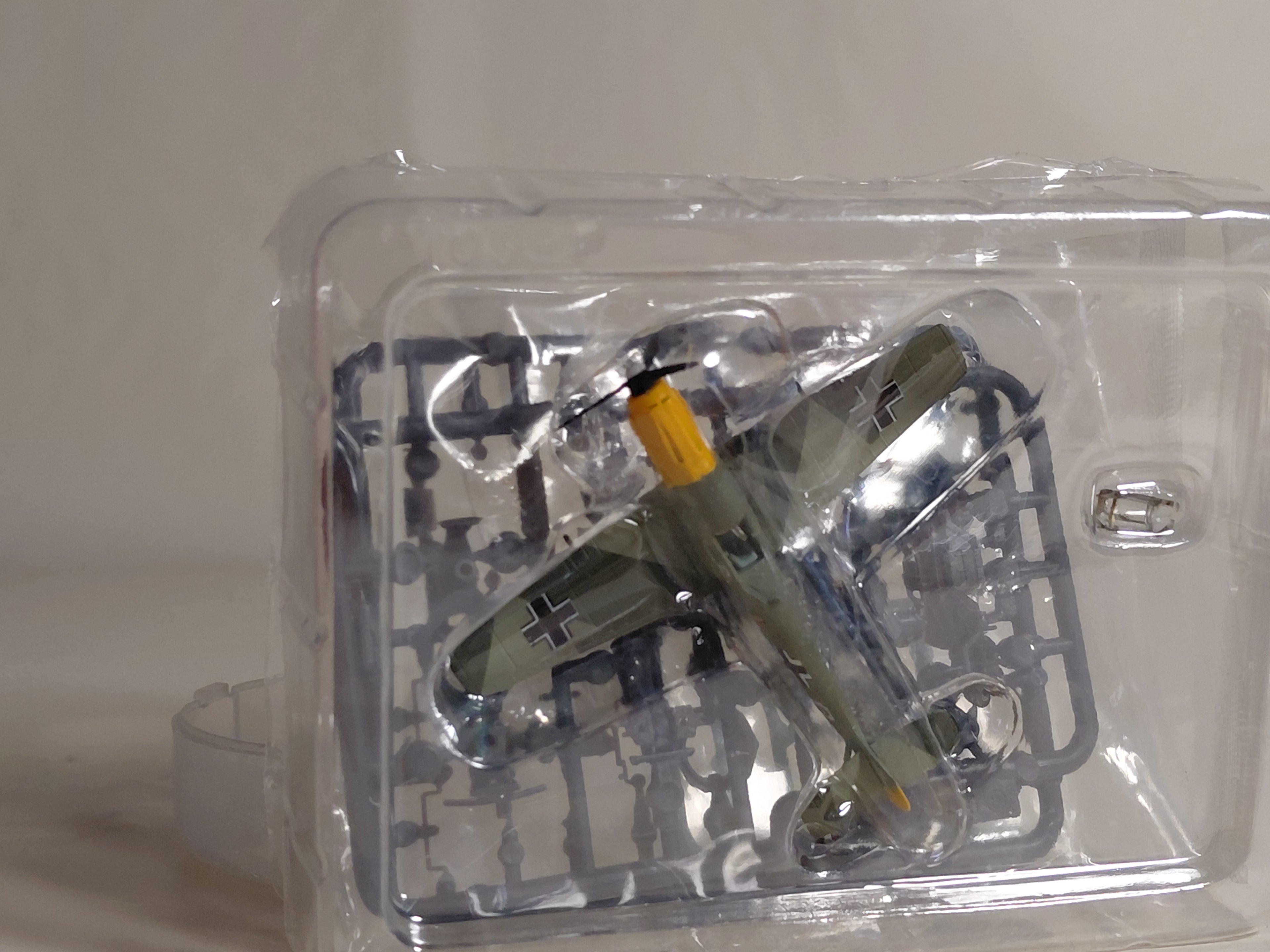 Secret 1/144 Messerschmitt Bf109 E3 Lieutenant Joseph Priller Fictional War Project Freeger 02 Popy