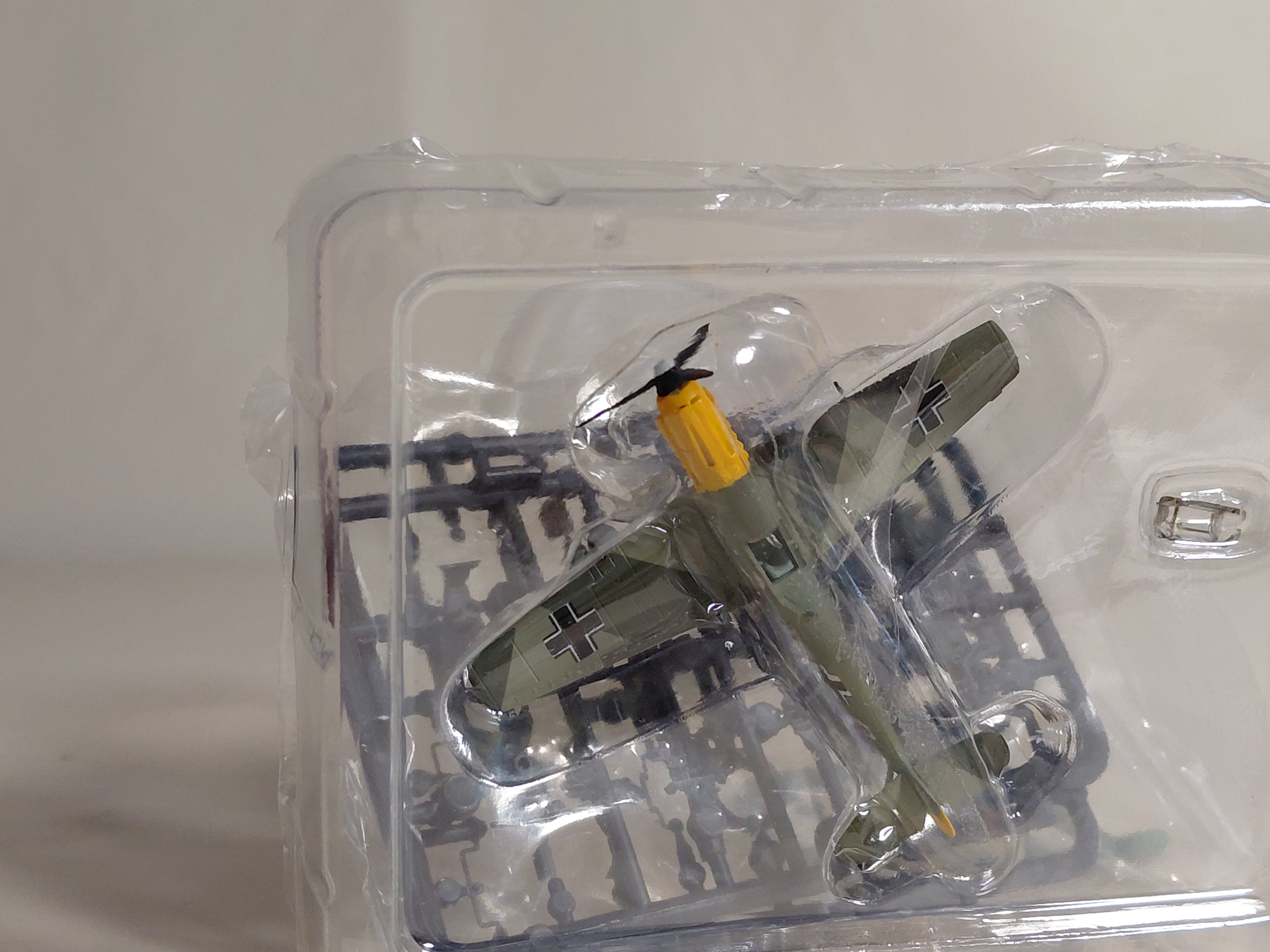 Secret 1/144 Messerschmitt Bf109 E3 Lieutenant Joseph Priller Fictional War Project Freeger 02 Popy