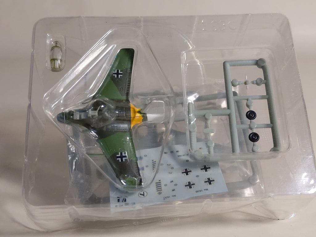 1/144 Popy Me163C Luftwaffe Interceptor "Huckle machine" Y(can make 2 stye)#12