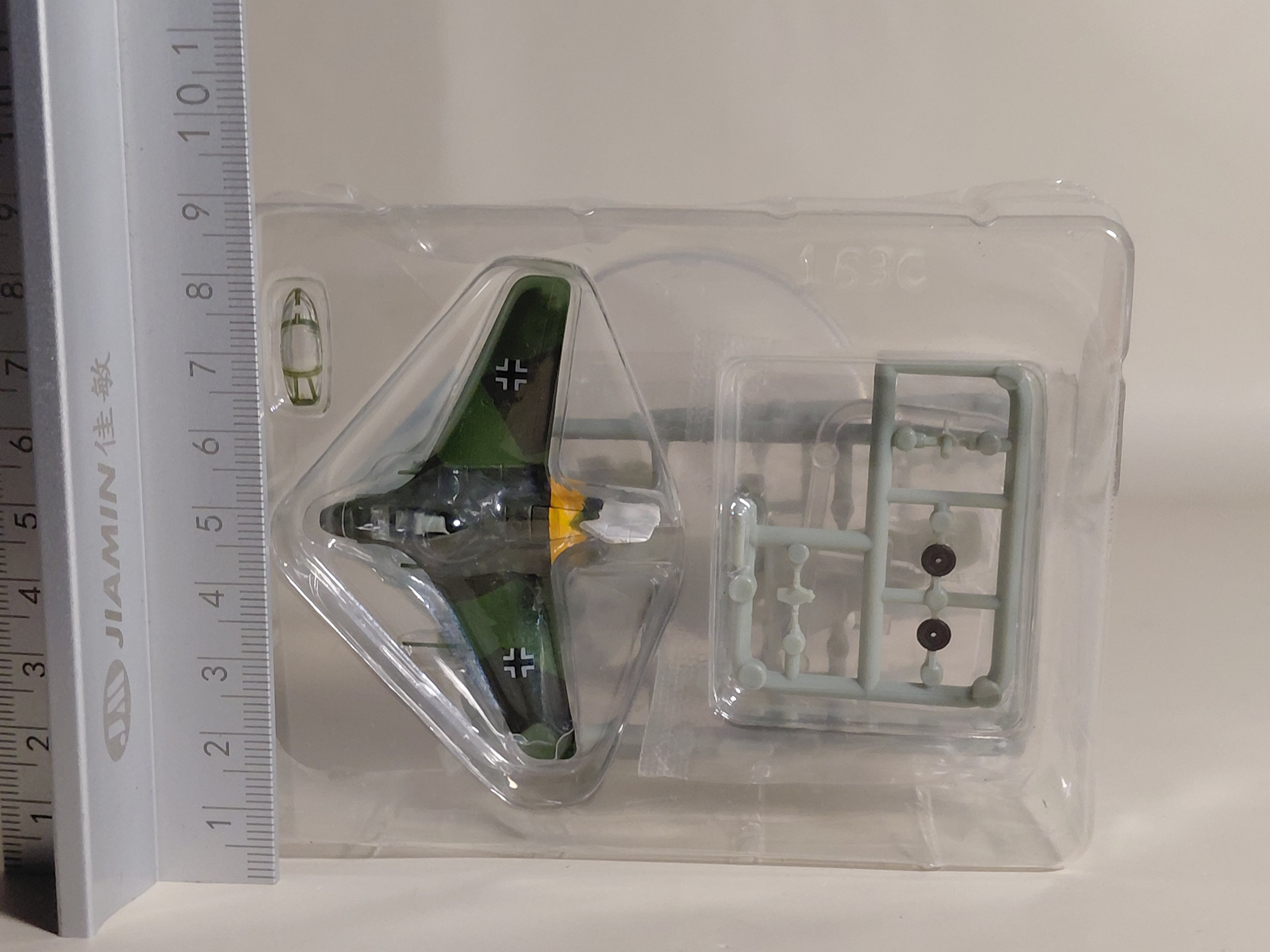 1/144 Popy Me163C Luftwaffe Interceptor "Huckle machine" Y(can make 2 stye)#12